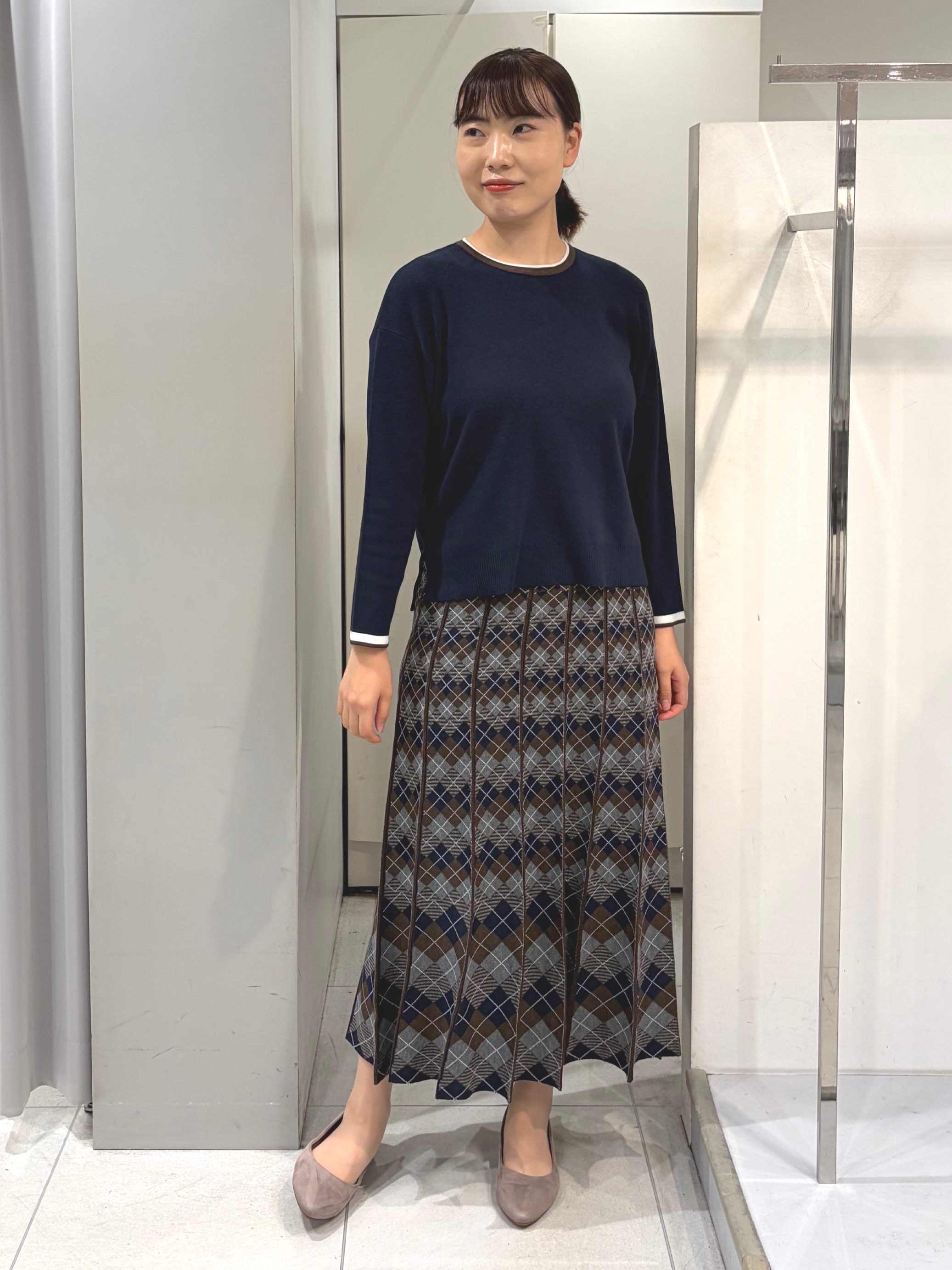AZUSAさんの「Reflect｜【通勤】ダブルブレストジャケット」を使ったコーディネート