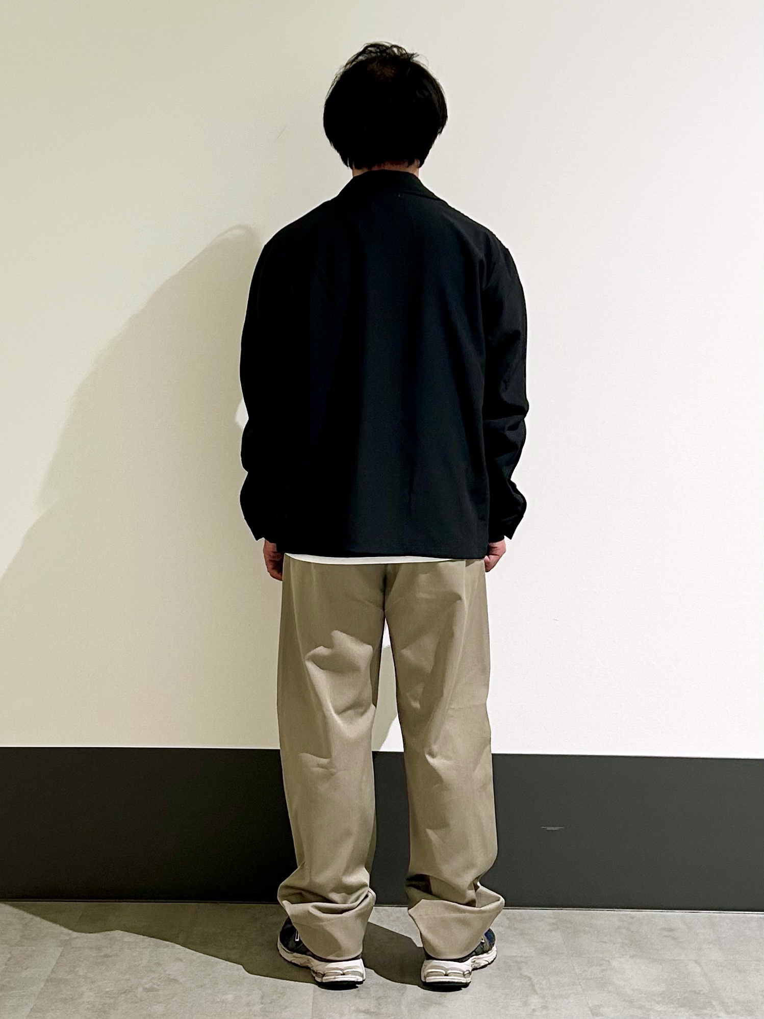 KENJI Iさんの「THE SHOP TK｜【セットアップ可／洗濯機OK】ウールライクジップブルゾン」を使ったコーディネート