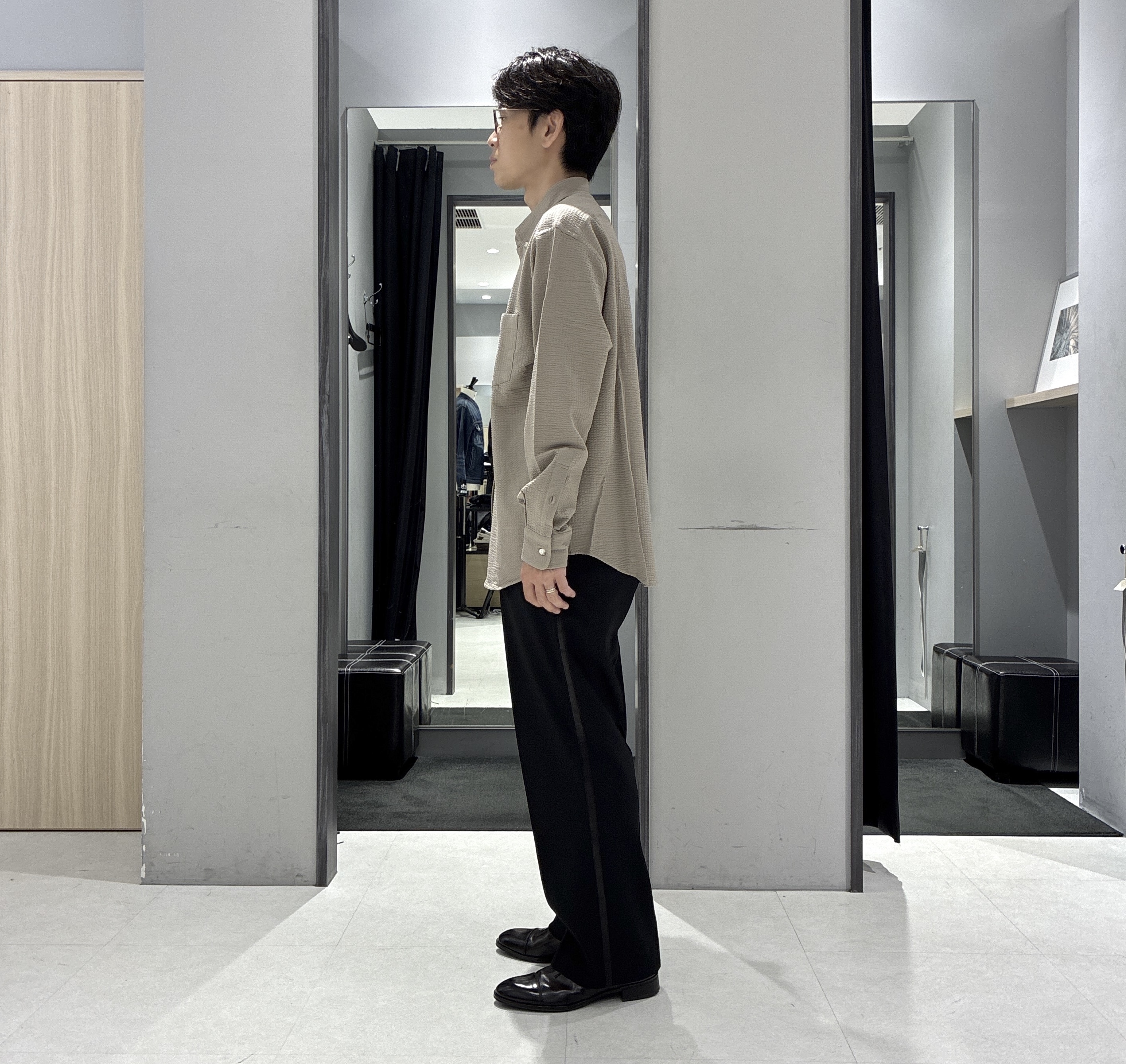 わいずみさんの「TAKEO KIKUCHI｜アンチピリング ニット カーディガン」を使ったコーディネート
