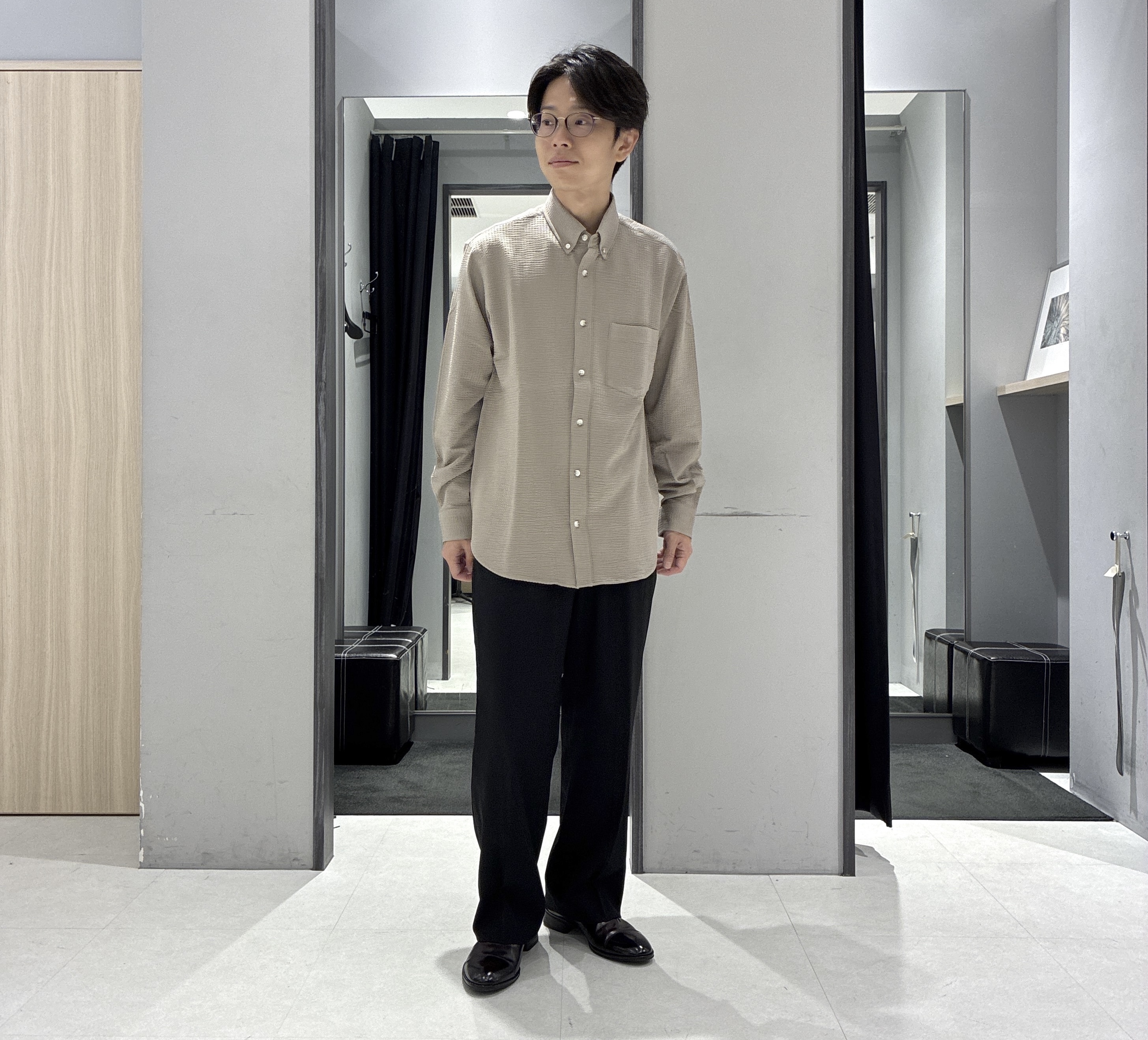 わいずみさんの「TAKEO KIKUCHI｜アンチピリング ニット カーディガン」を使ったコーディネート