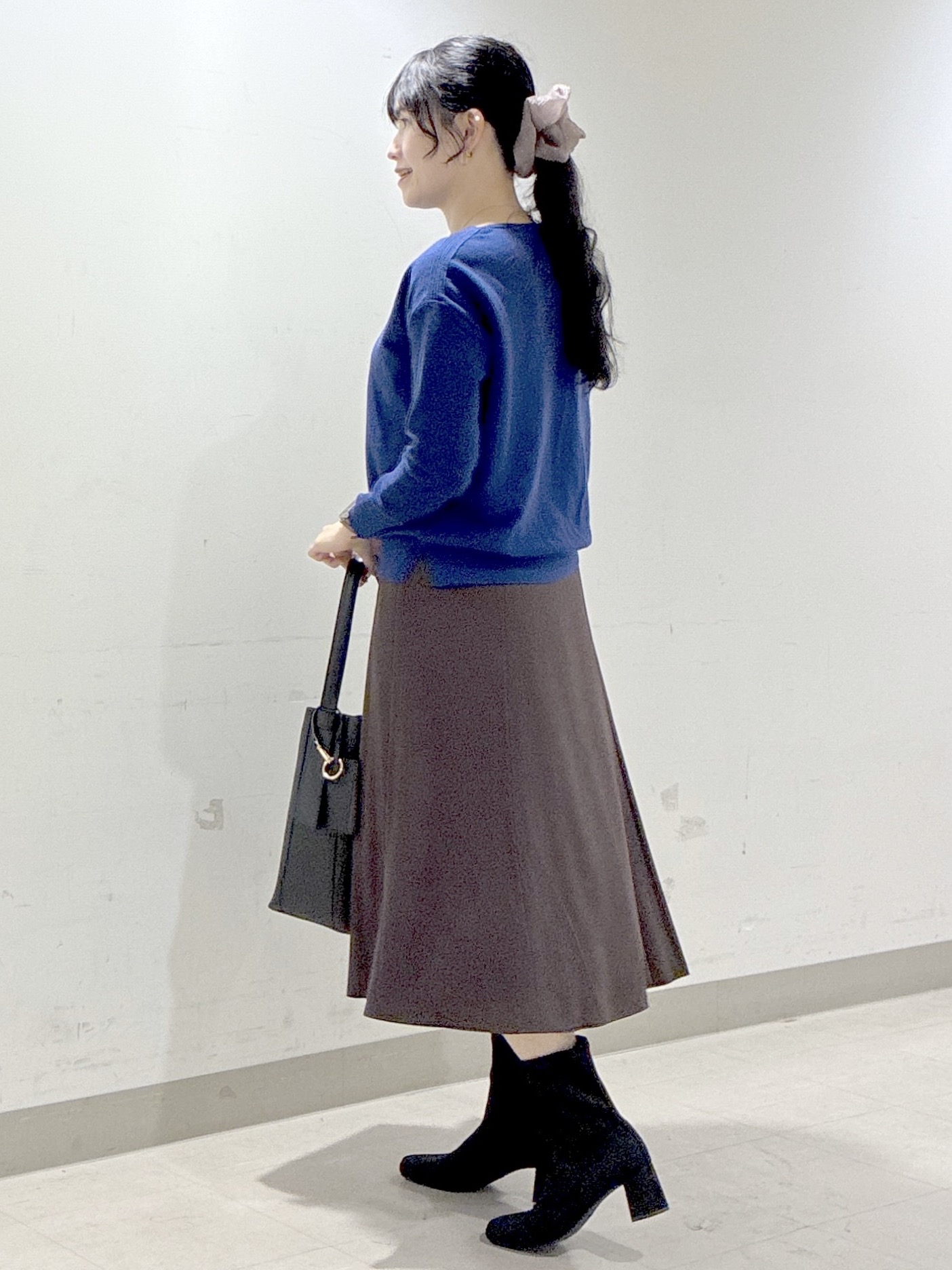  beni_gingerさんの「Reflect｜ボートネックニットトップス」を使ったコーディネート