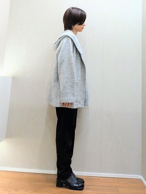 ミズタさんの「UNTITLED｜【軽アウター/秋羽織り】シャギーフーディ―カーディガン」を使ったコーディネート