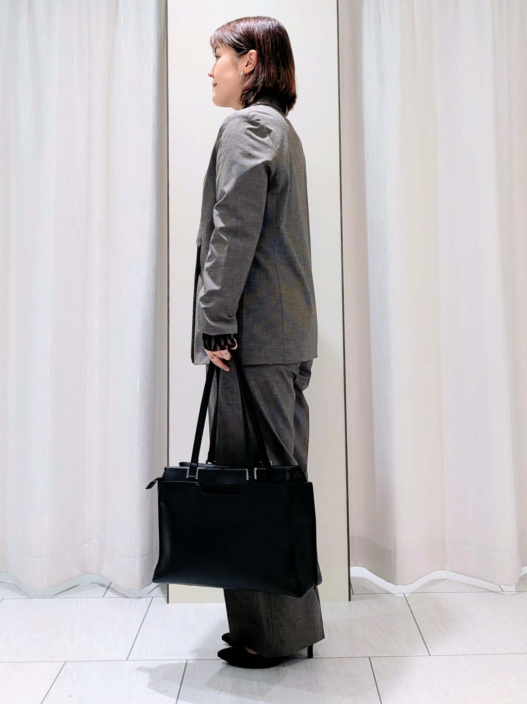 Onumaさんの「UNTITLED｜【重ね着レイヤード】レースハイネックトップス」を使ったコーディネート