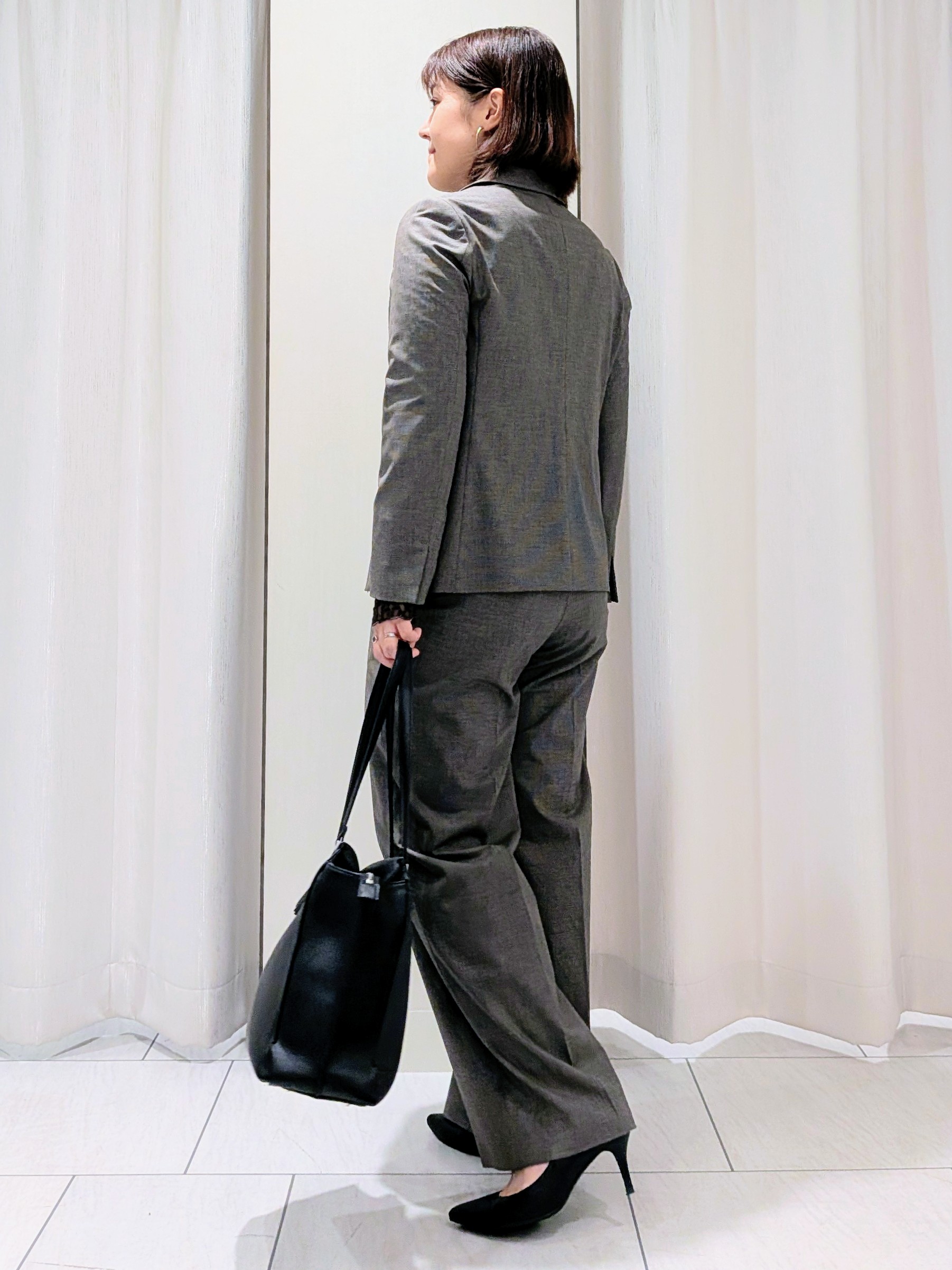 Onumaさんの「UNTITLED｜【重ね着レイヤード】レースハイネックトップス」を使ったコーディネート