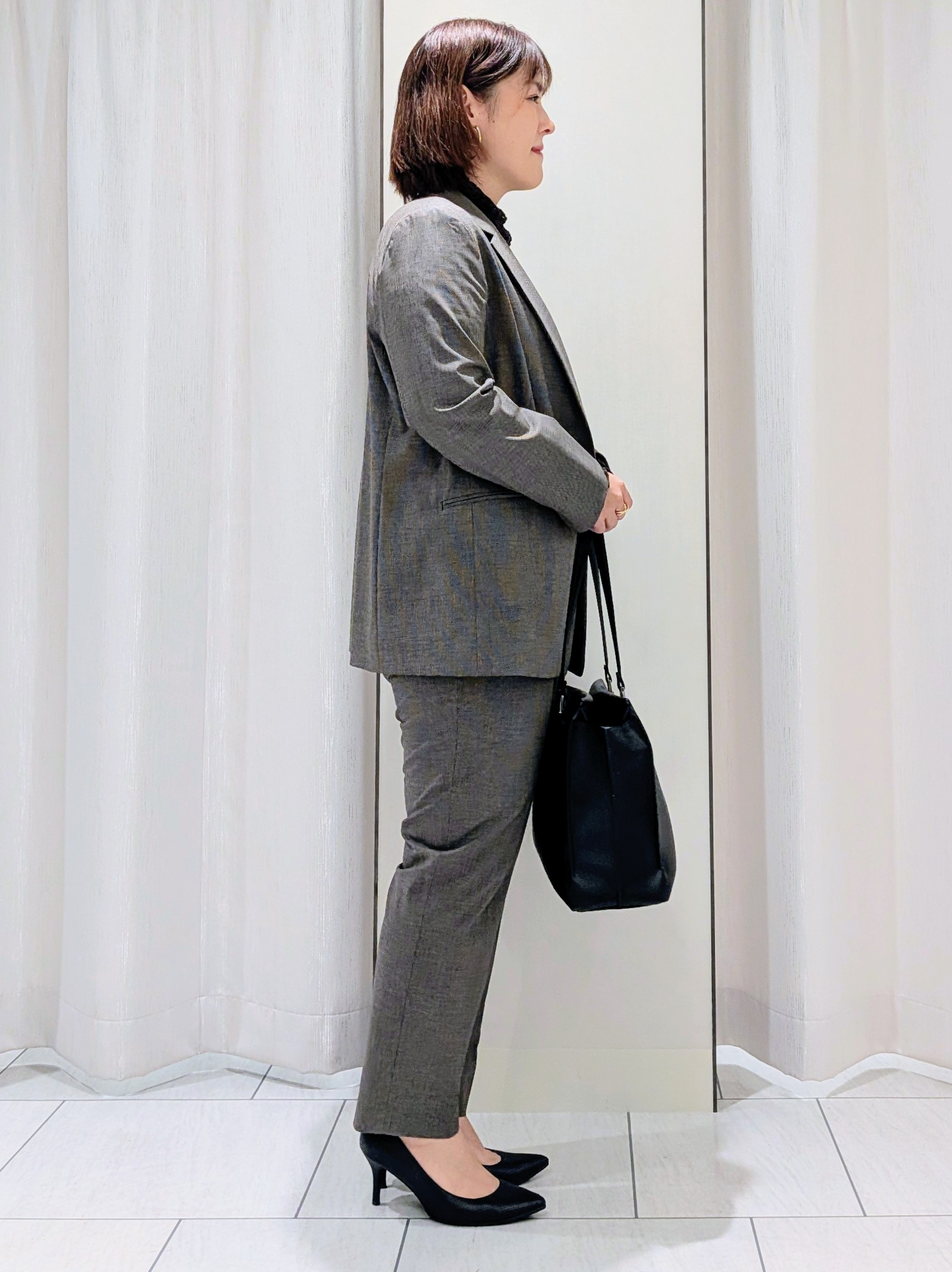 Onumaさんの「UNTITLED｜【重ね着レイヤード】レースハイネックトップス」を使ったコーディネート