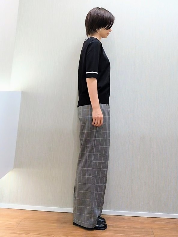 ミズタさんの「UNTITLED｜【アンサンブル可能/秋羽織り】コンパクトニットカーディガン」を使ったコーディネート