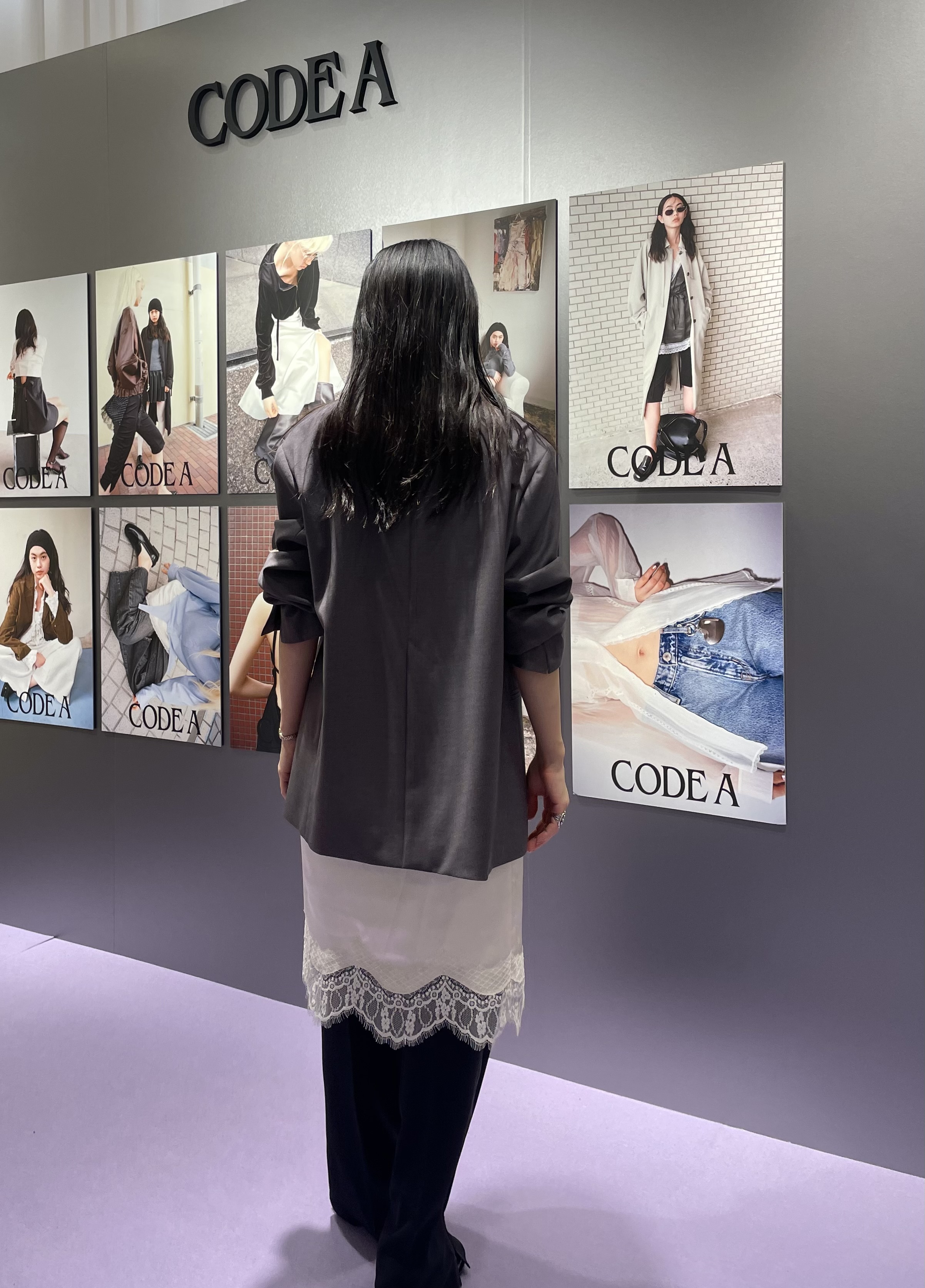 丸山加奈子さんの「CODE A｜soft relaxed hook jacket」を使ったコーディネート