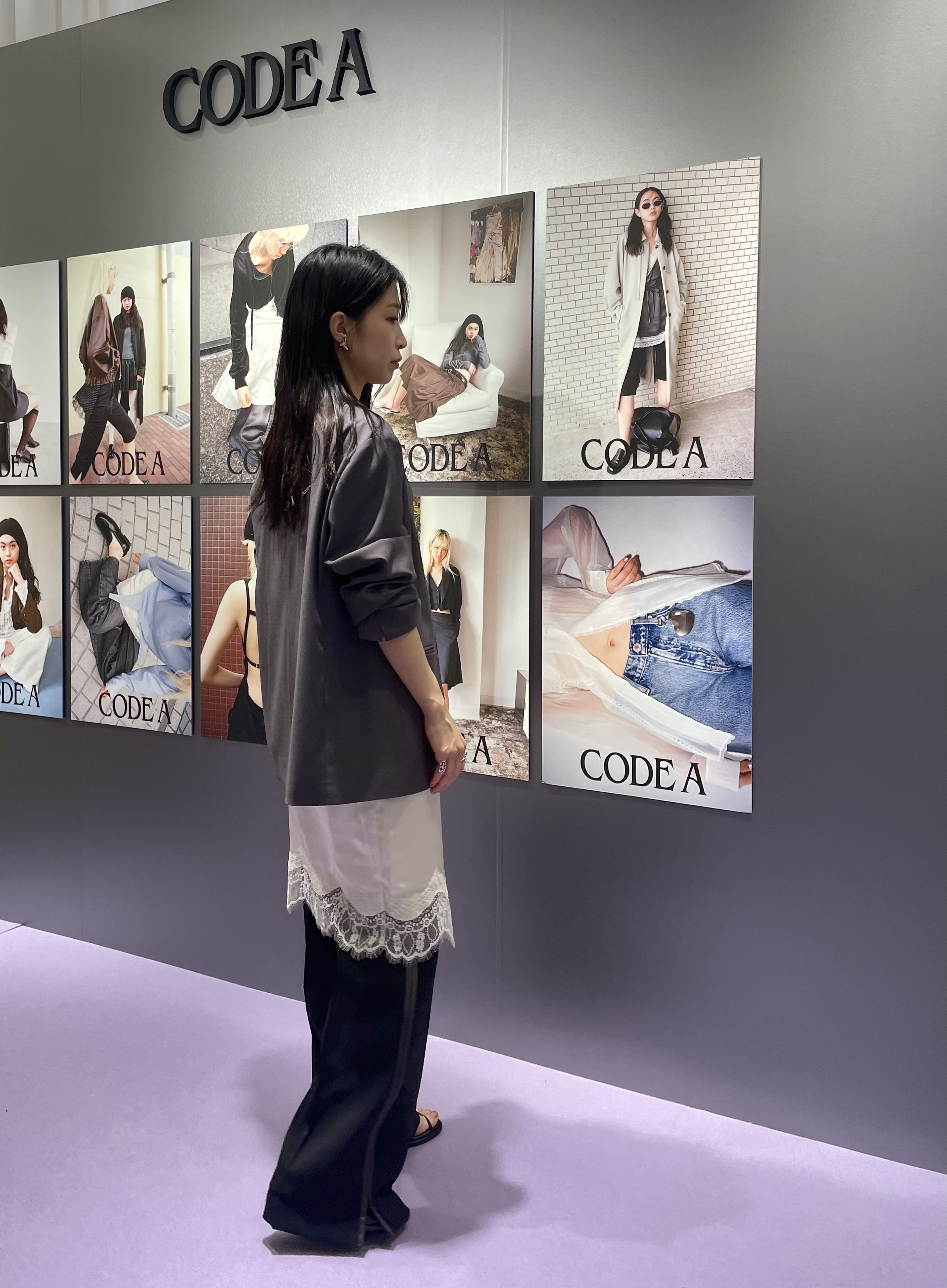 丸山加奈子さんの「CODE A｜soft relaxed hook jacket」を使ったコーディネート