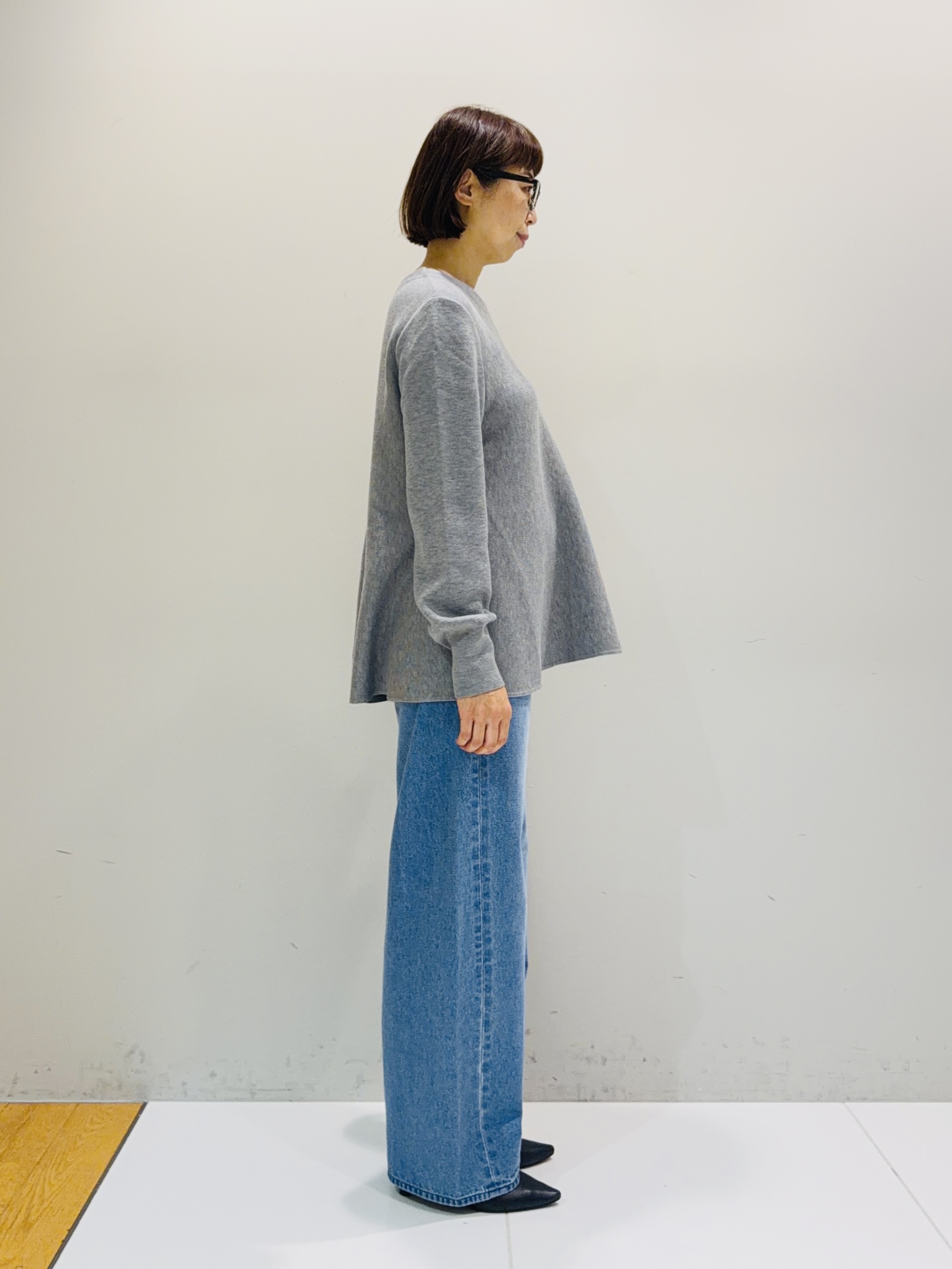 murayamaさんの「INDIVI｜【新作登場！】カーブシルエットデニム」を使ったコーディネート