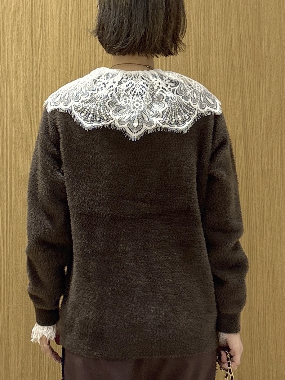 たけねぇさんの「OPAQUE.CLIP｜フェザーヤーンVネックニットカーディガン【洗濯機OK】」を使ったコーディネート
