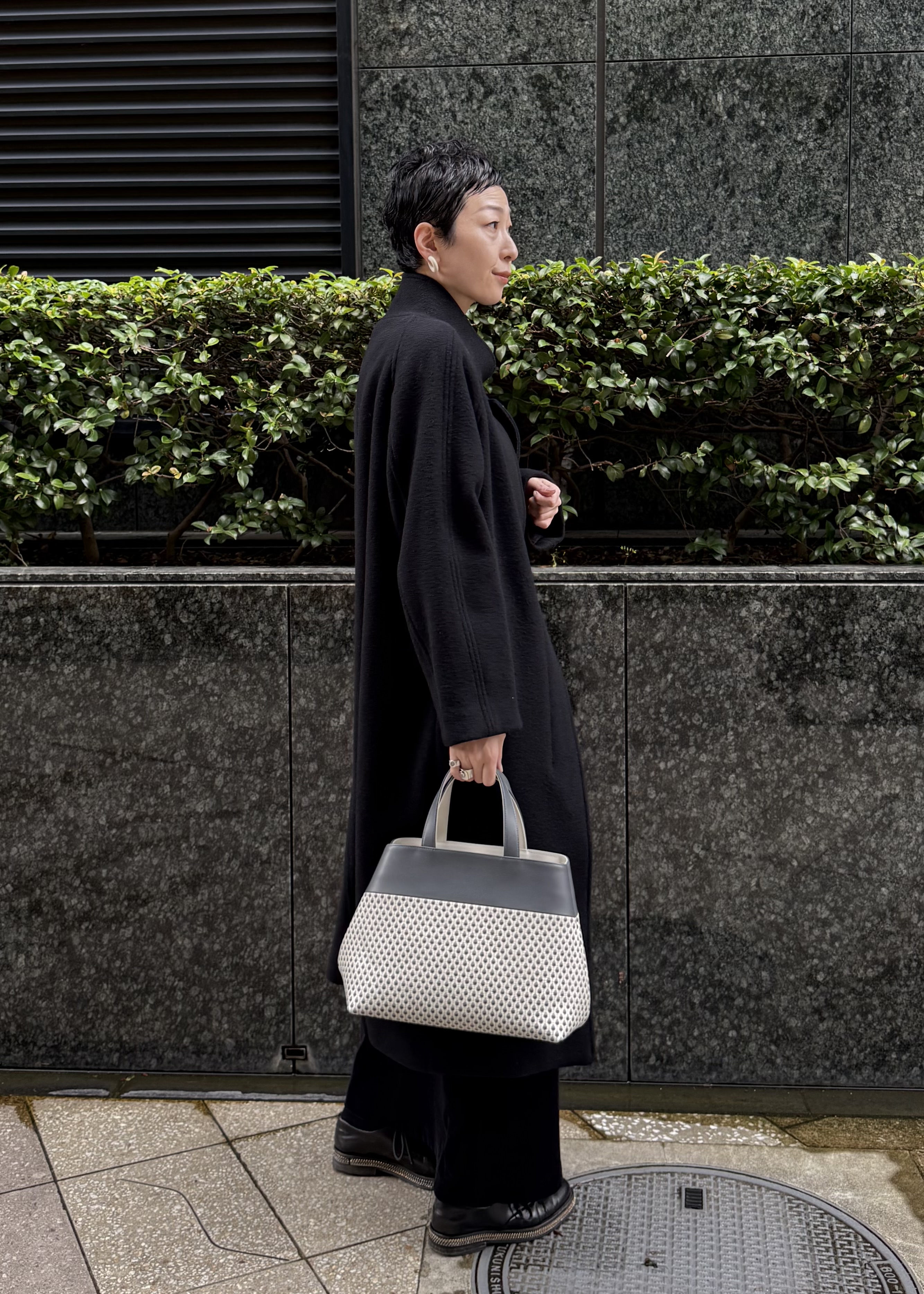 Kさんの「HIROKO HAYASHI｜STILLA（スティラ）ハンドトートバッグ」を使ったコーディネート