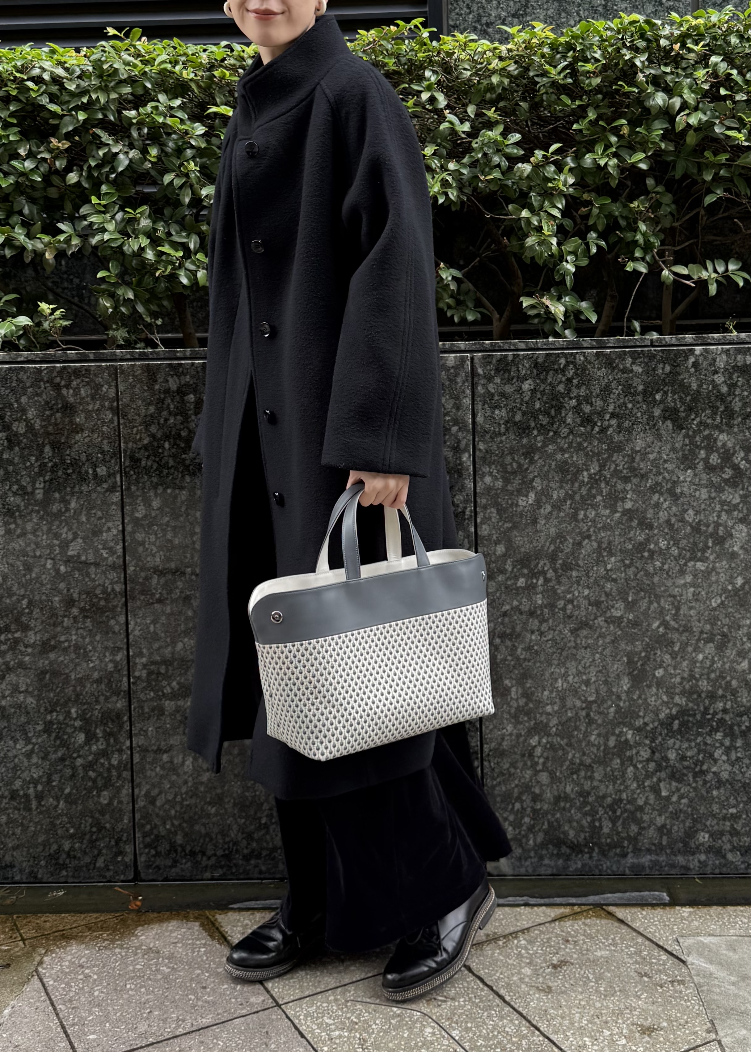 Kさんの「HIROKO HAYASHI｜STILLA（スティラ）ハンドトートバッグ」を使ったコーディネート