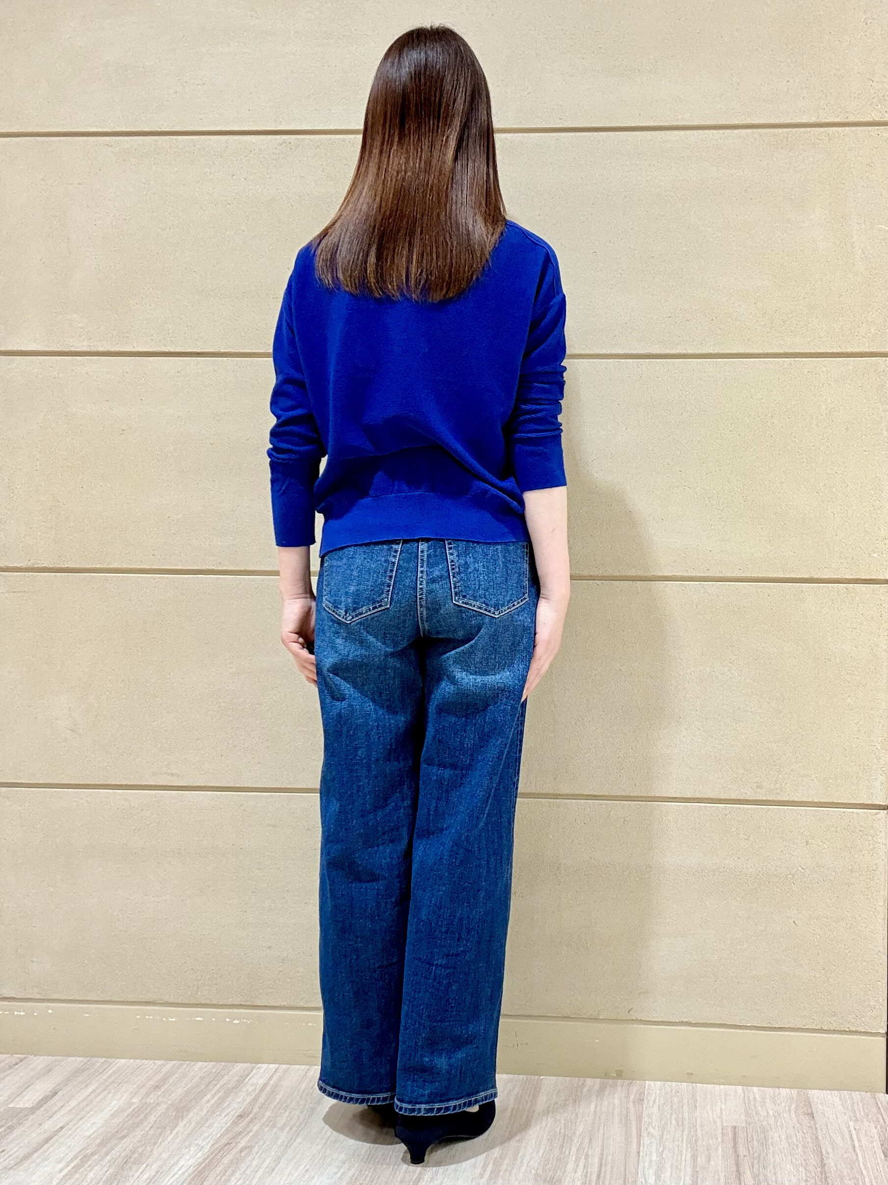 Marさんの「Reflect｜ボートネックニットトップス」を使ったコーディネート