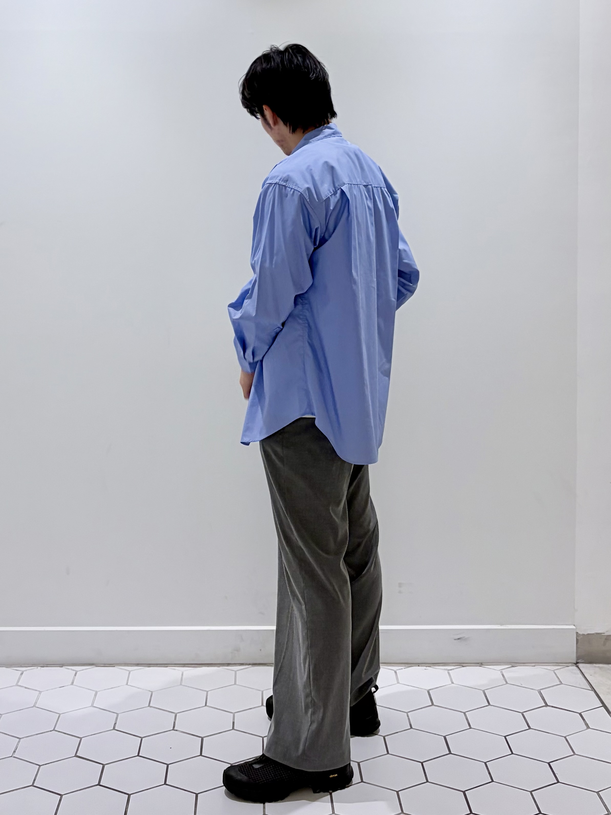 takeruさんの「Dessin｜コットンポリエステル ワイドシャツ」を使ったコーディネート