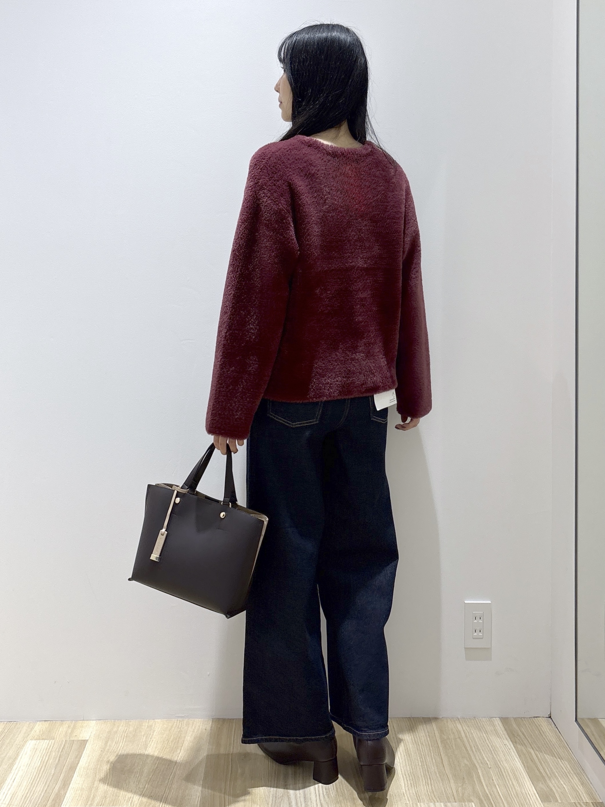 sachikoさんの「OPAQUE.CLIP｜ダブルフェイスニットカーディガン」を使ったコーディネート