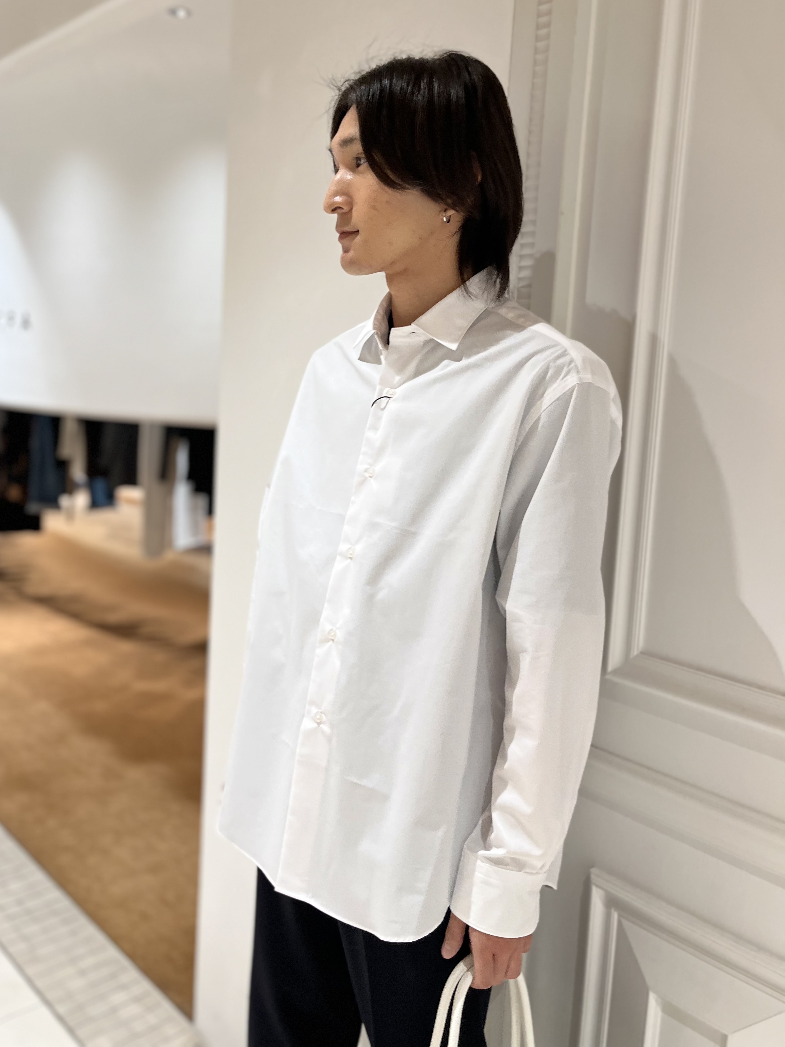 Watanabeさんの「DRESSTERIOR｜【干場義雅&times;MOVB&times;DRESSTERIOR】シドグラスシャツ」を使ったコーディネート