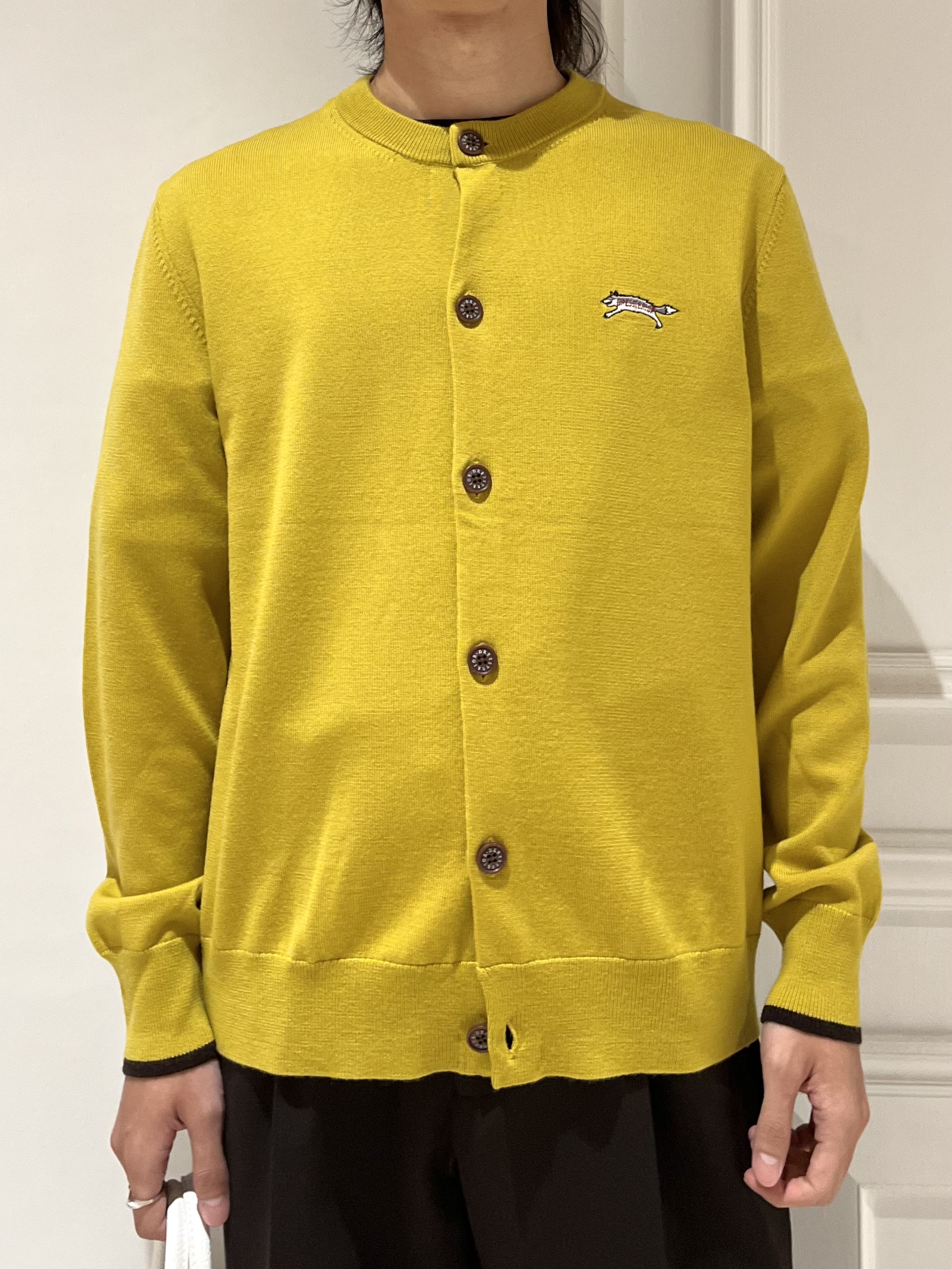 Watanabeさんの「DRESSTERIOR｜【7色展開】ゼニアバルーファ キャッシュウール ラウンドネックカーディガン」を使ったコーディネート