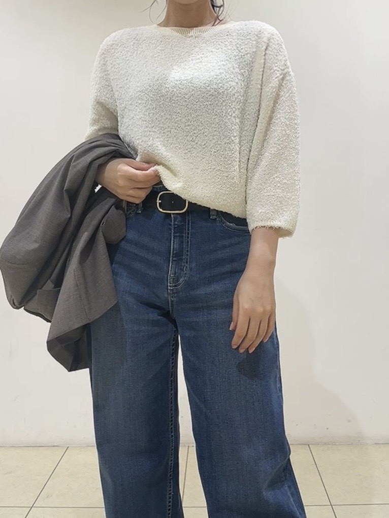 watanabeさんの「UNTITLED｜【セットアップ可/秋羽織り/お仕事スーツ】ウールブレンドダブルジャケット」を使ったコーディネート