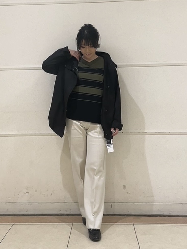 watanabeさんの「UNTITLED｜【撥水／UVケア】スタンドカラーブルゾン」を使ったコーディネート