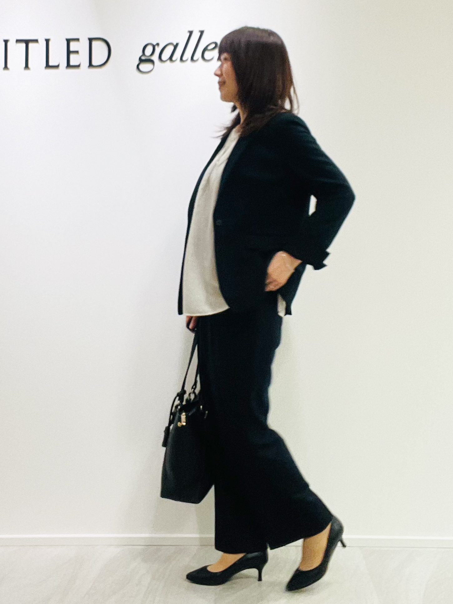 めいさんの「UNTITLED｜【SS-4Lサイズ／セットアップ可】匠ジャケット／ロングテーラード」を使ったコーディネート