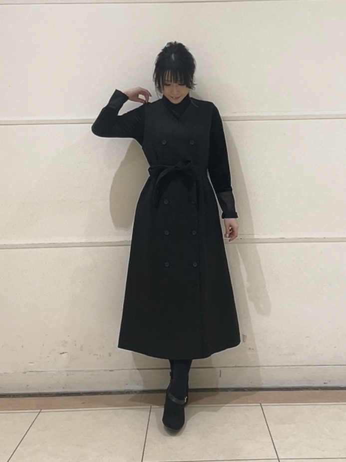 watanabeさんの「UNTITLED｜【レイヤード／袖口シアー／日本製】ベロアジャージトップス」を使ったコーディネート