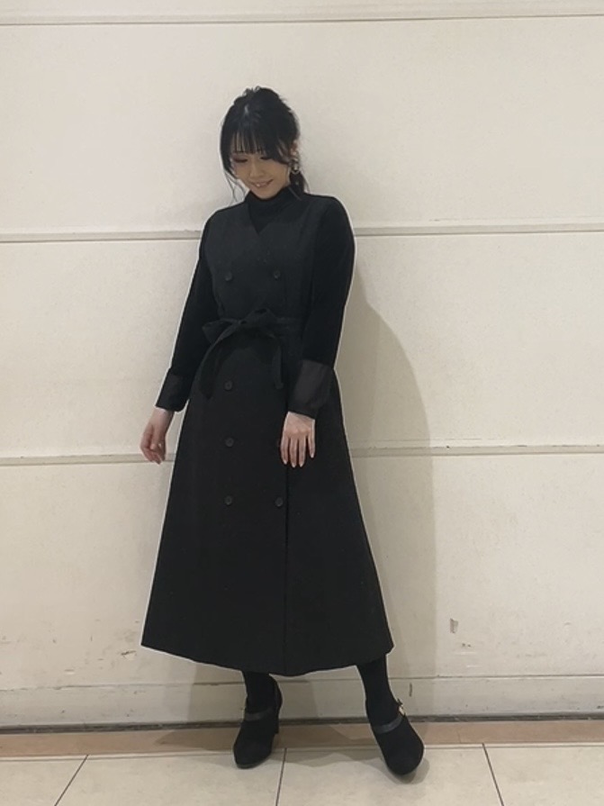 watanabeさんの「UNTITLED｜【レイヤード／袖口シアー／日本製】ベロアジャージトップス」を使ったコーディネート