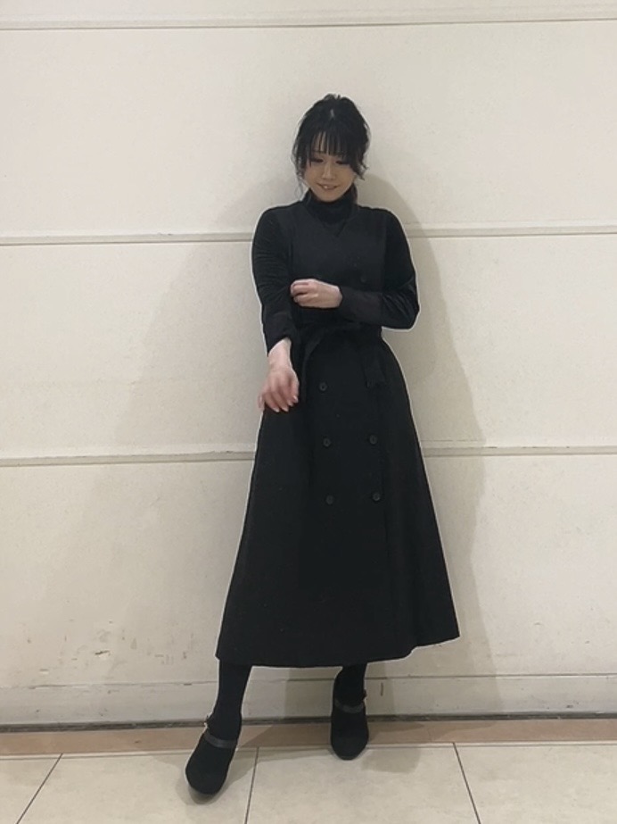 watanabeさんの「UNTITLED｜【レイヤード／袖口シアー／日本製】ベロアジャージトップス」を使ったコーディネート