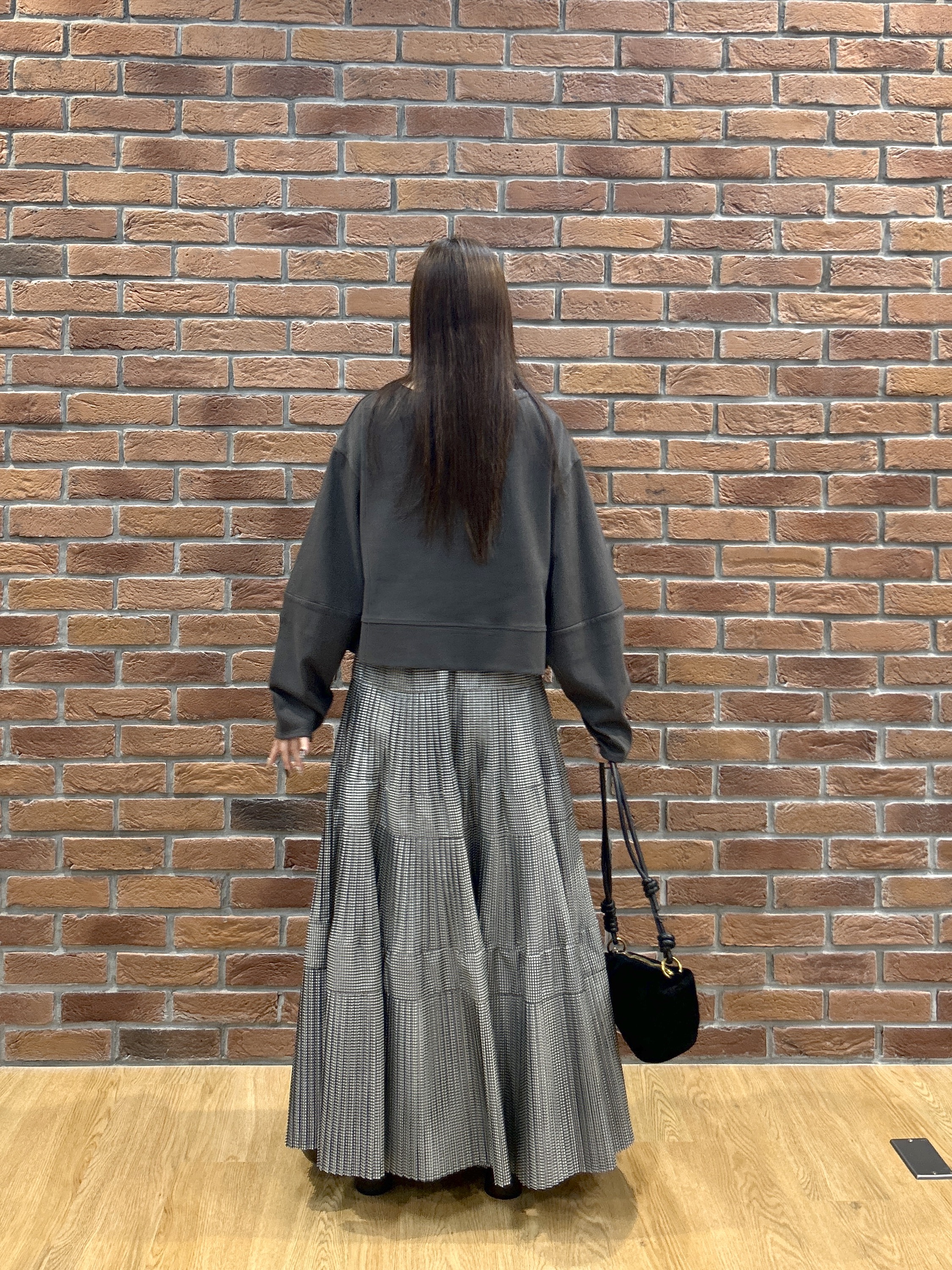 Renoさんの「INDIVI｜ロングスリーブフォルムカットソー【洗える】」を使ったコーディネート