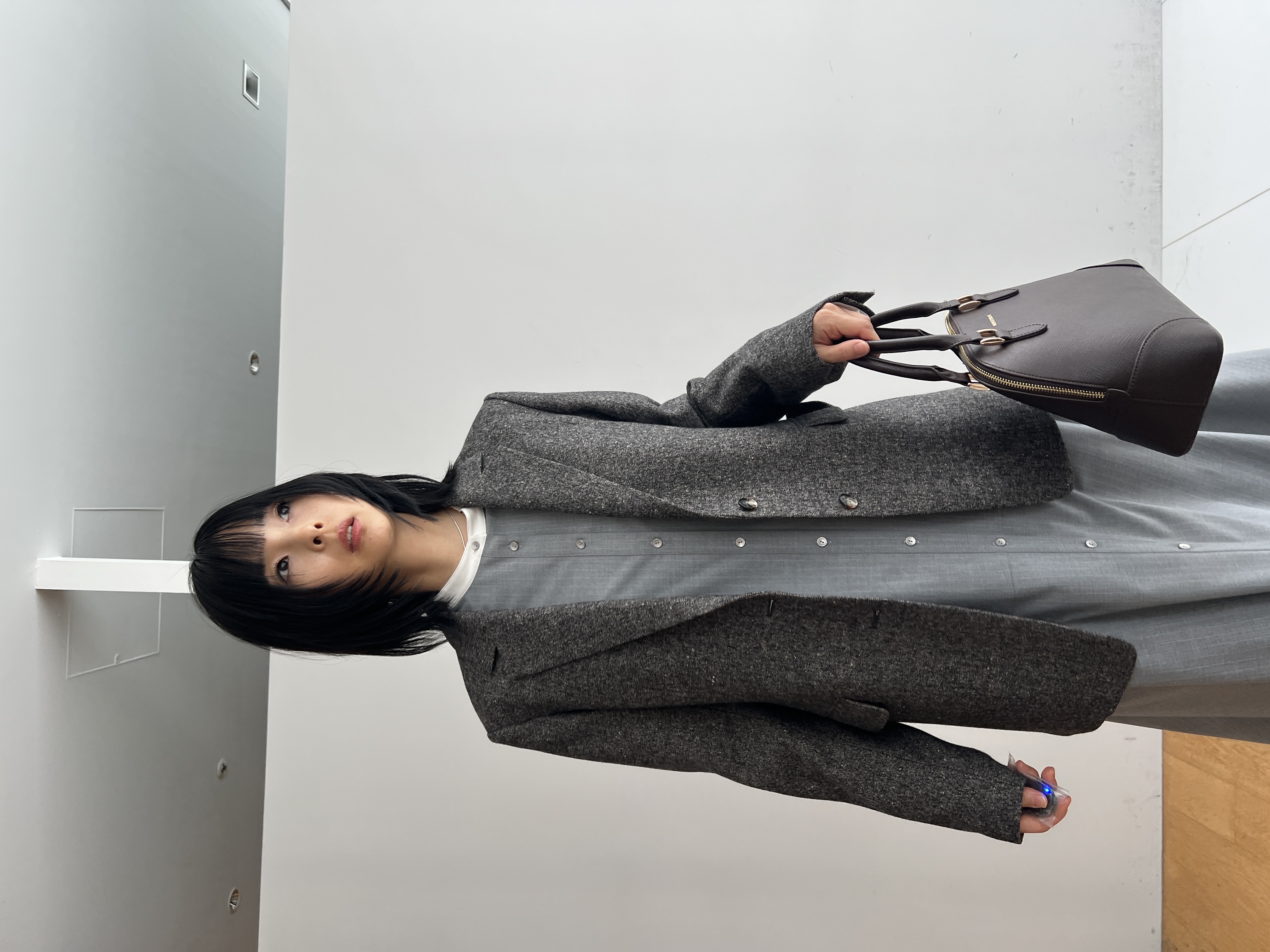 misaさんの「DRESSTERIOR｜ウォッシャブルストライプシャツワンピース」を使ったコーディネート