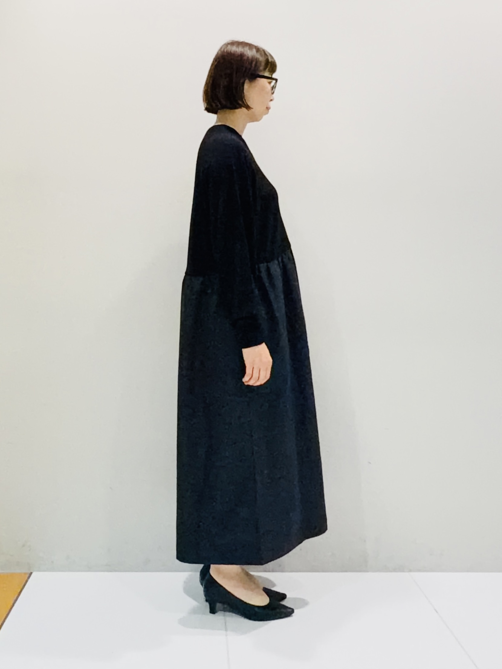 murayamaさんの「INDIVI｜【ラム革／美脚／通勤】レザーパンプス」を使ったコーディネート