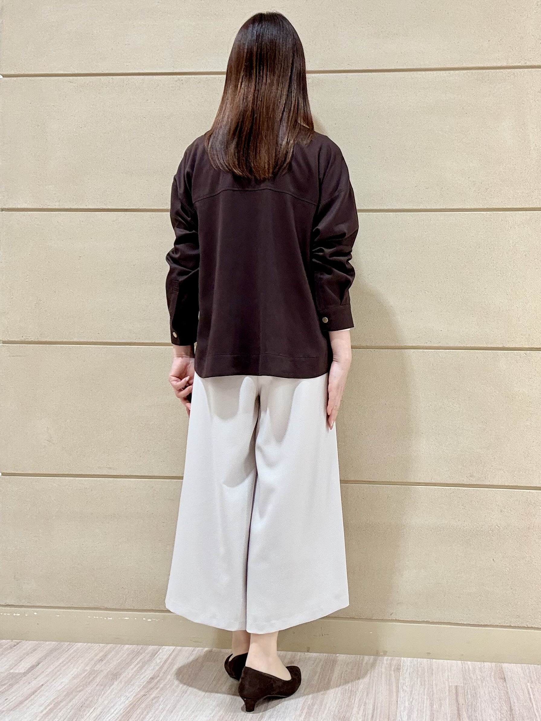 Marさんの「Reflect｜【羽織◎】スエード調シャツ」を使ったコーディネート