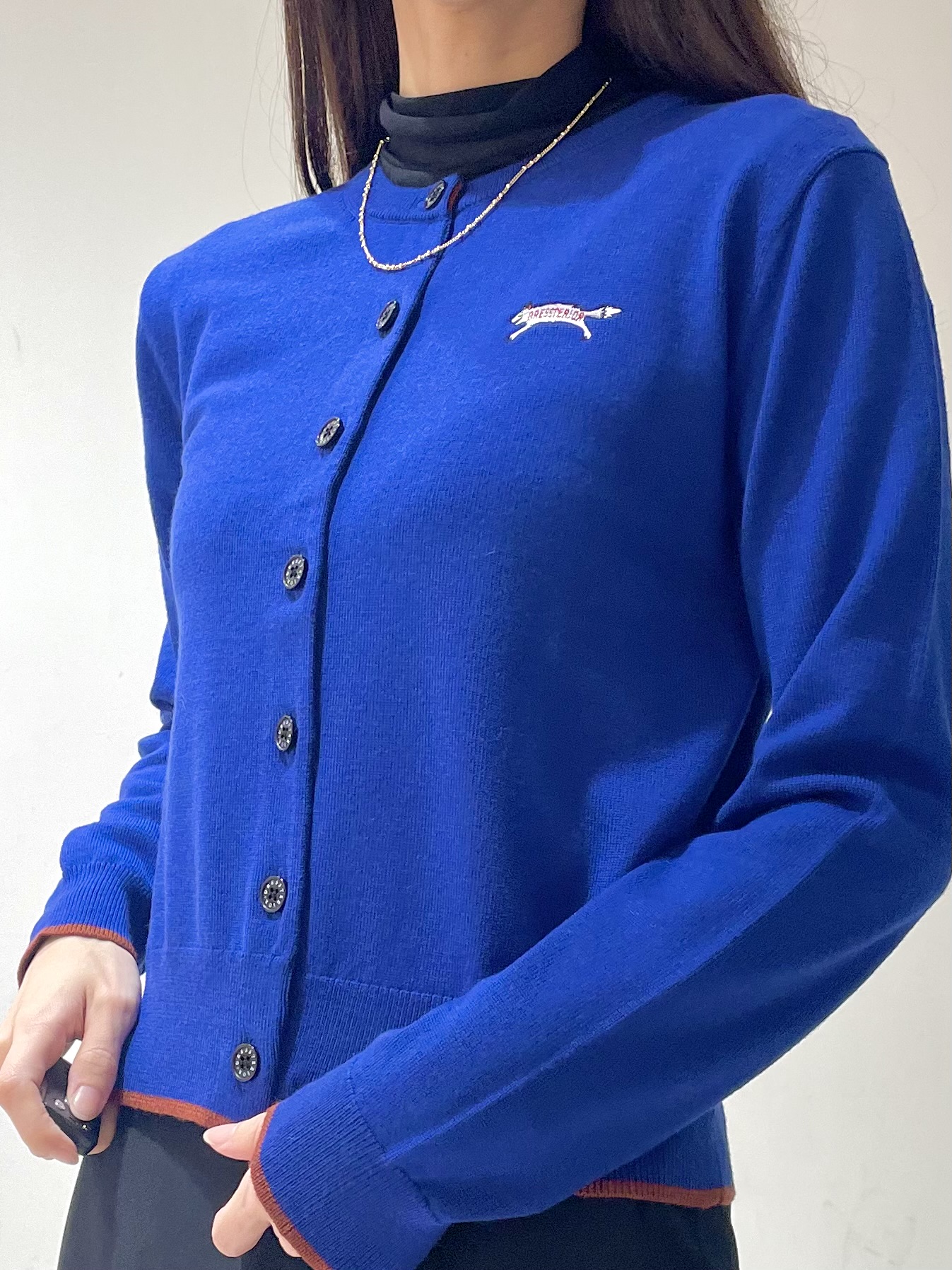 ことさんの「DRESSTERIOR｜ゼニアバル―ファキャッシュウールクルーネックカーディガン」を使ったコーディネート