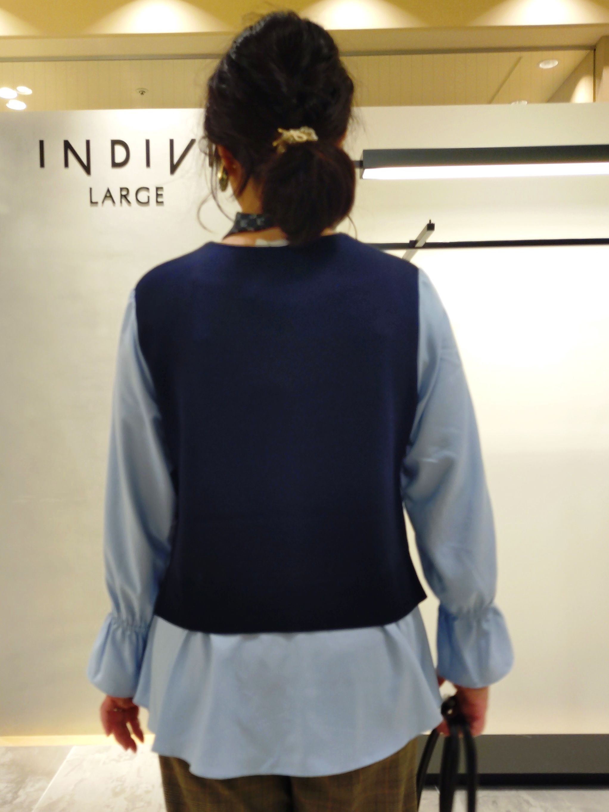 TOMOMIさんの「INDIVI｜【長さ調整自由】ナロータイネックレス」を使ったコーディネート
