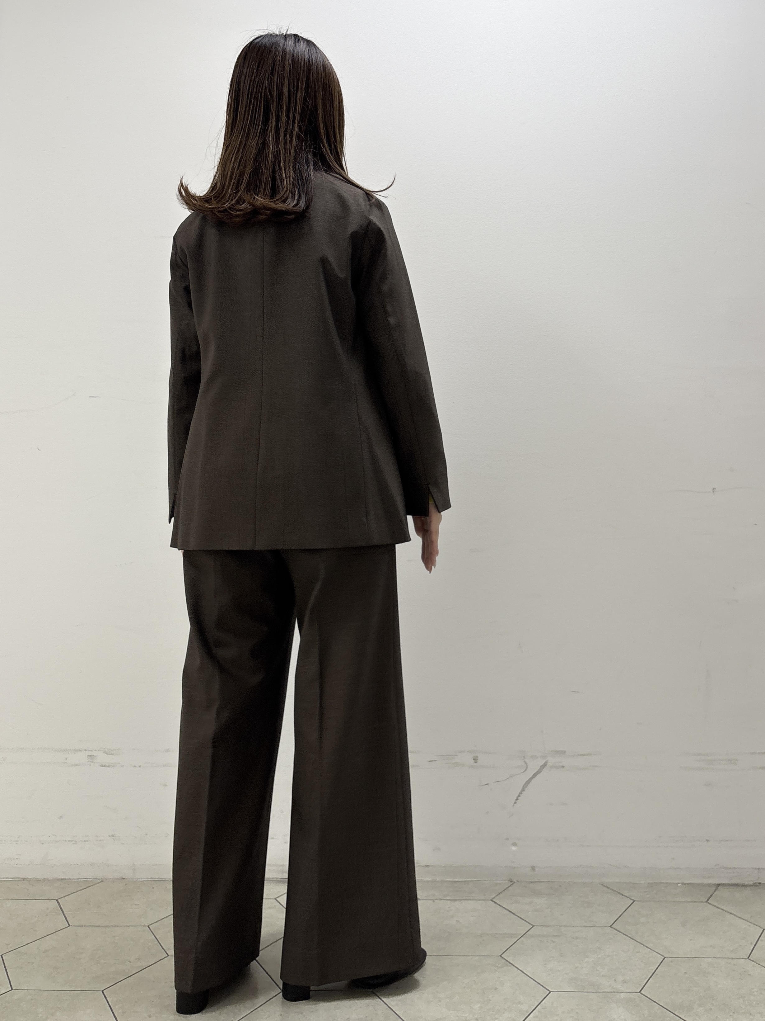 kahoさんの「INDIVI｜【洗濯機OK／ストレッチ◎】秋はじめのダブルジャケット」を使ったコーディネート