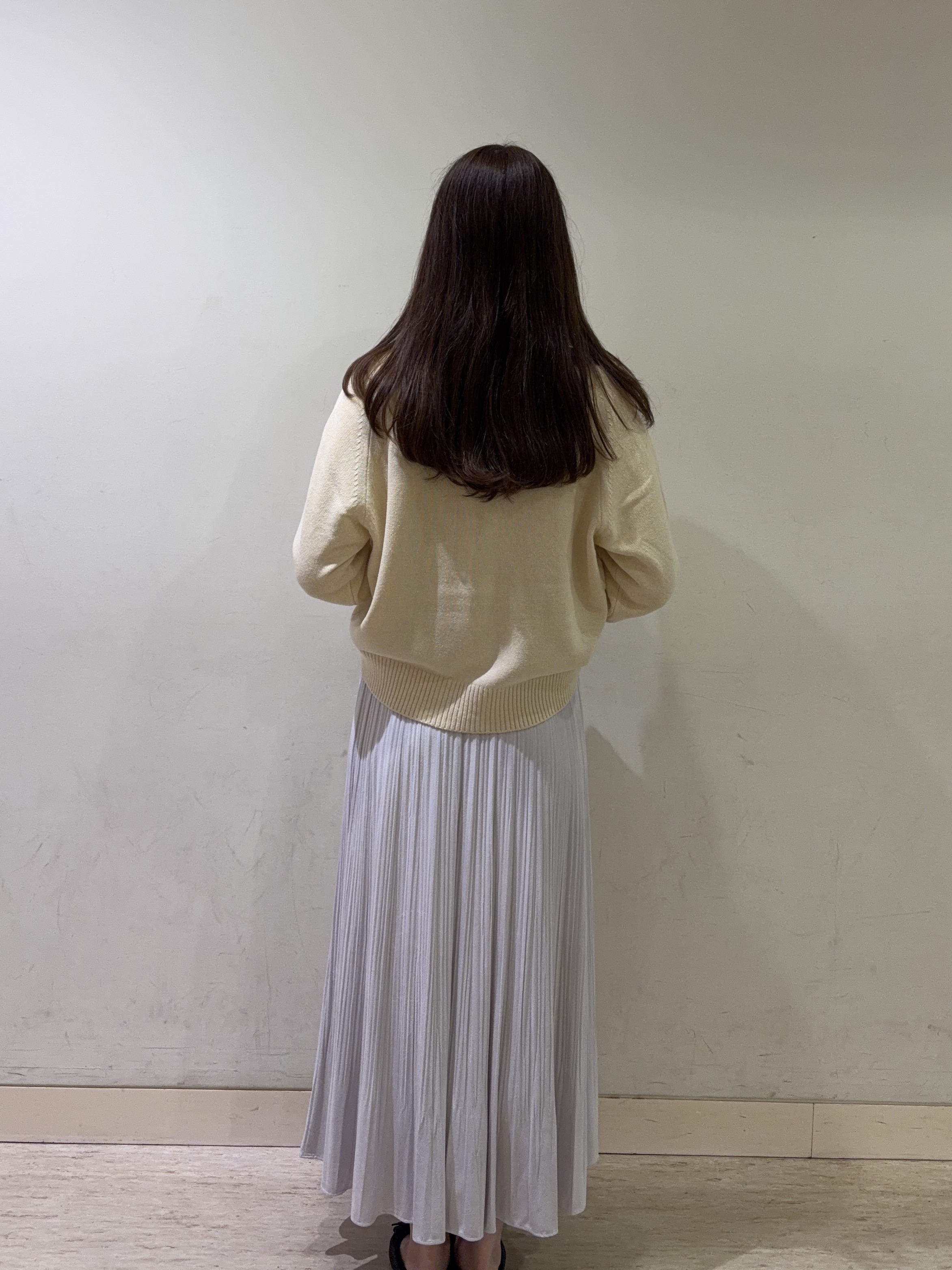 mayuさんの「UNTITLED｜【アンサンブル可/秋羽織り】杢調ジップカーディガン」を使ったコーディネート