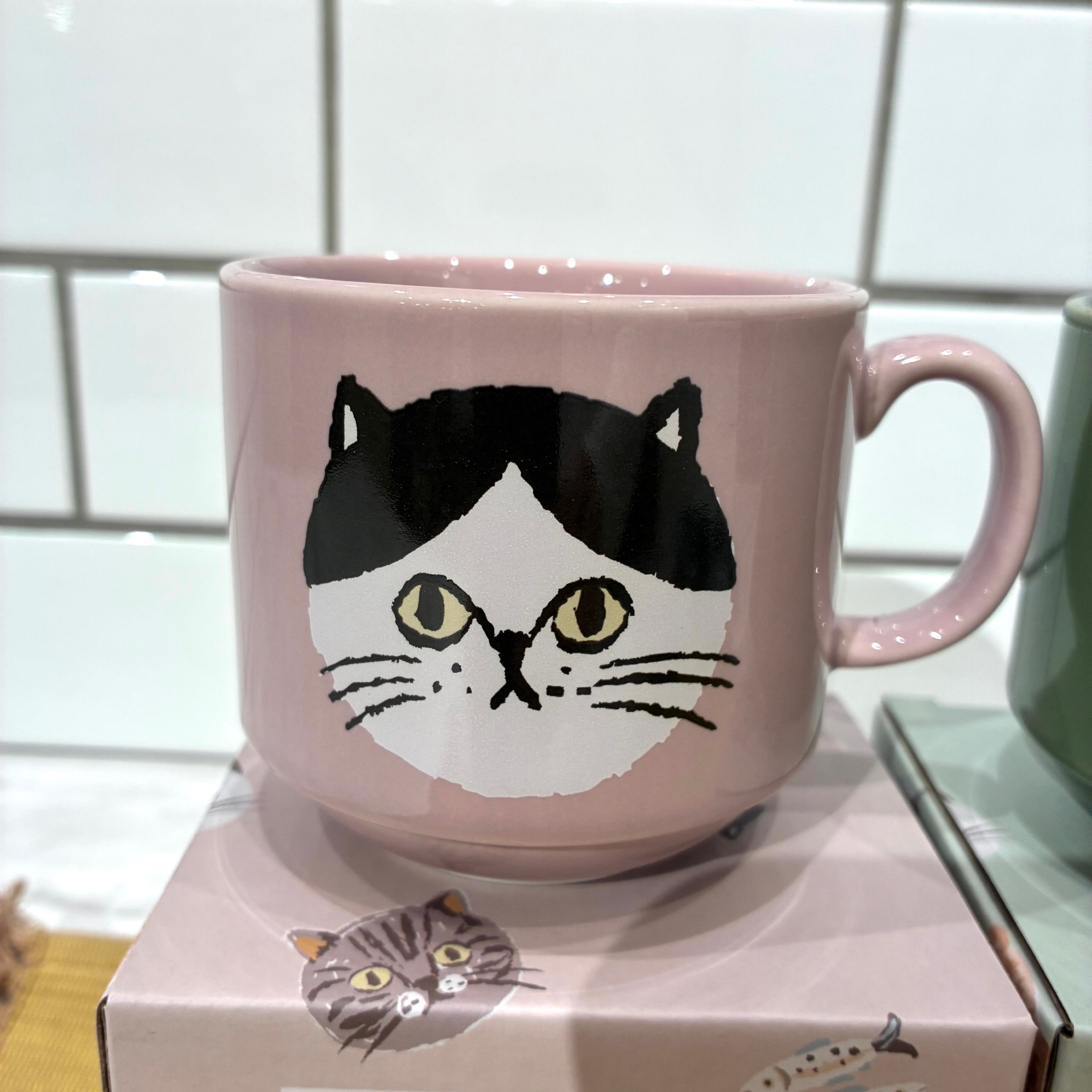 htm.さんの「212 KITCHEN STORE｜きらきらキッツチンスポンジ ネコ BK」を使ったコーディネート