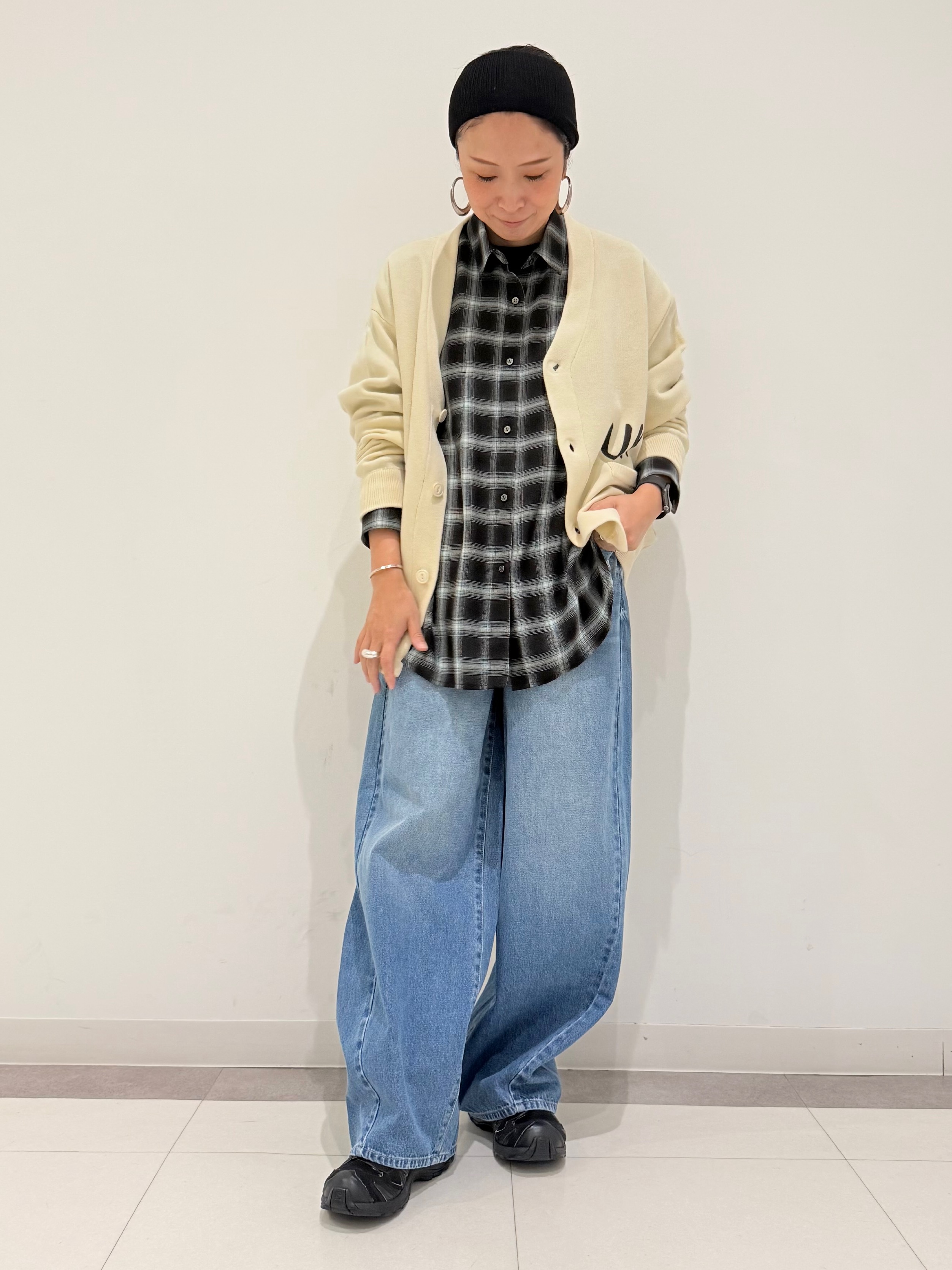 MIYAKAWAさんの「DRESSTERIOR｜【ウォッシャブル】ビエラオンブレチェックシャツ」を使ったコーディネート