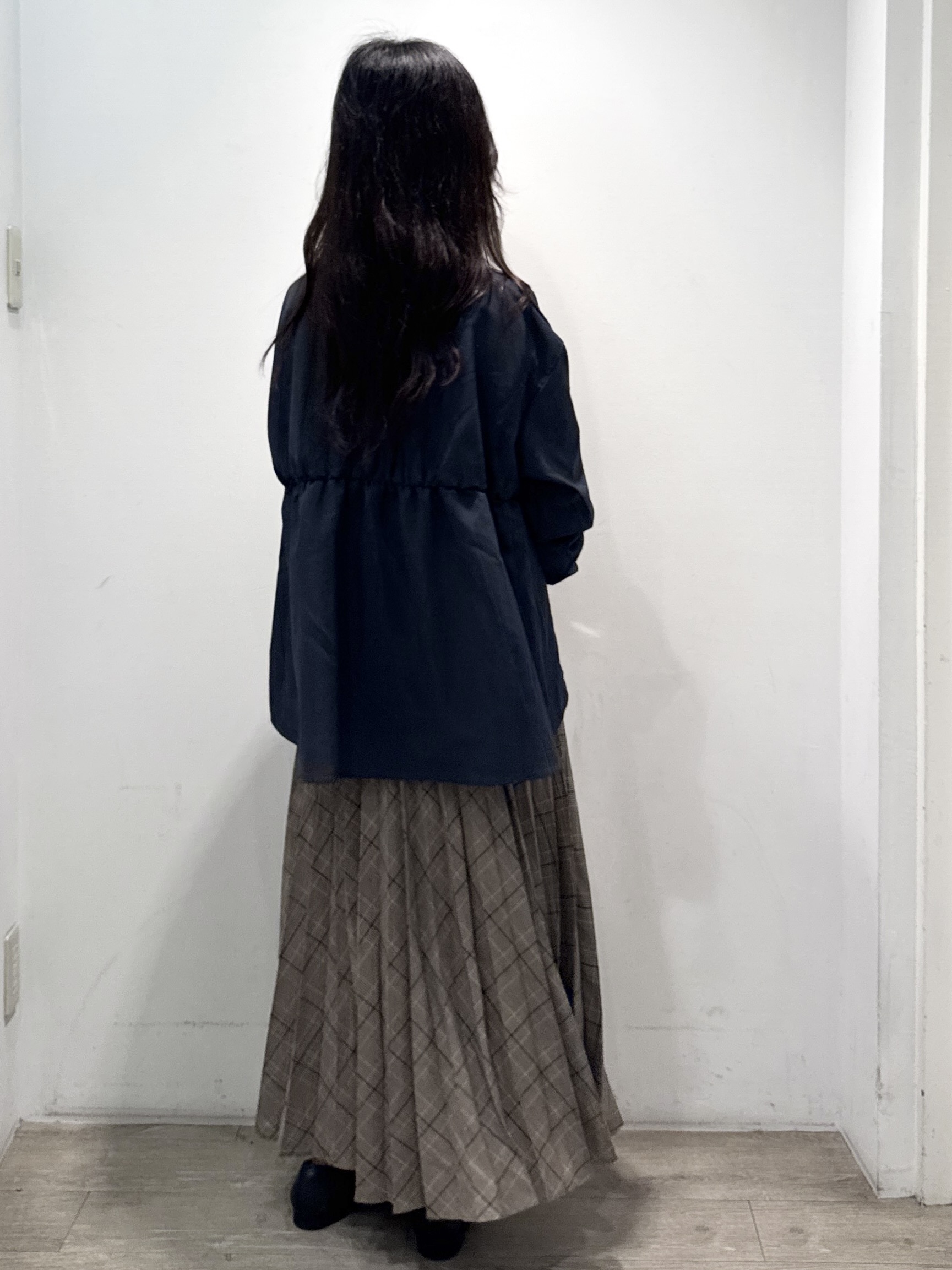 yuicciさんの「OPAQUE.CLIP｜ブラウス風シアーカーディガン【洗濯機OK】」を使ったコーディネート