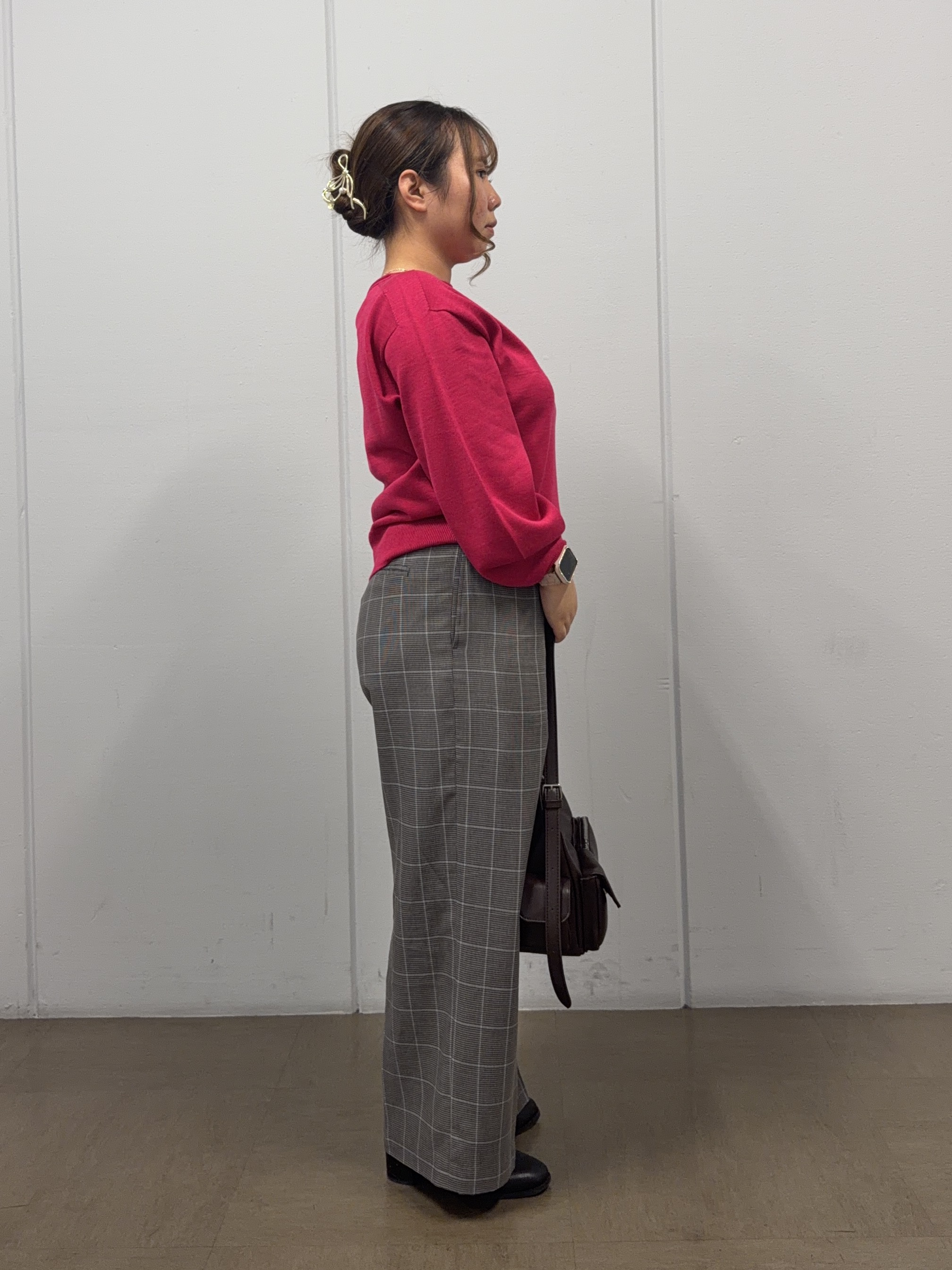 たいさんの「UNTITLED｜【大人の抜け感/8色展開】ボリュームスリーブニットプルオーバー」を使ったコーディネート