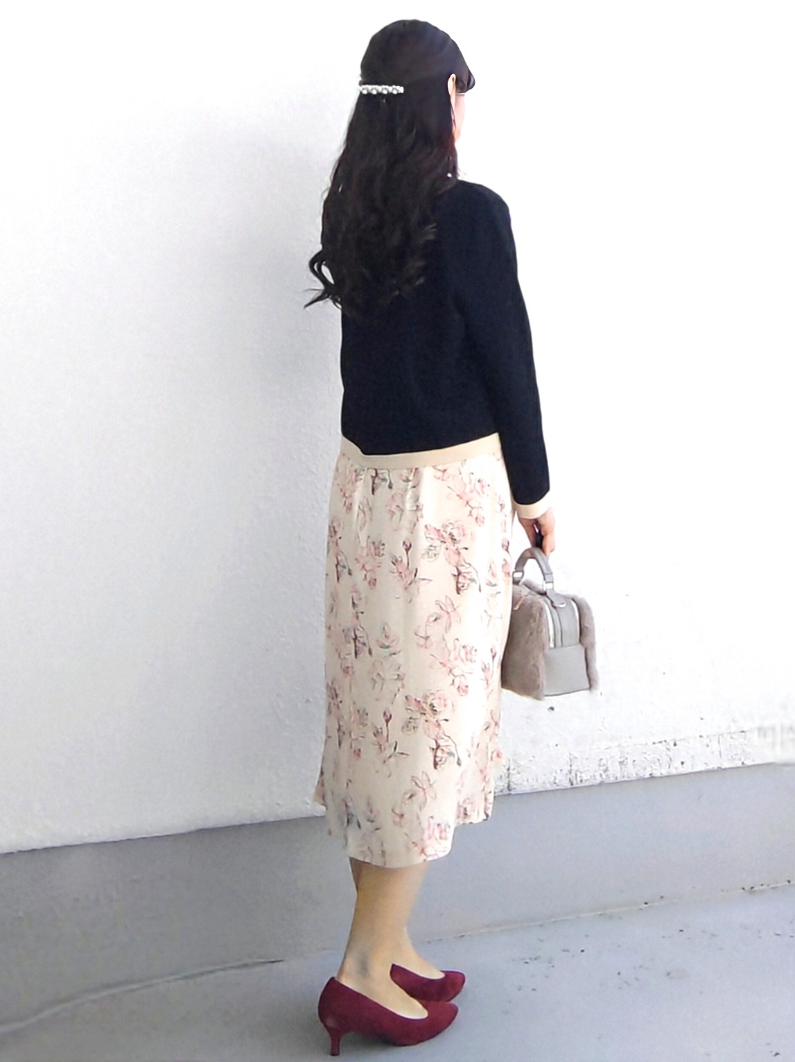 keinaさんの「SunaUna｜【手洗い可／日本製】花柄ワンピース」を使ったコーディネート