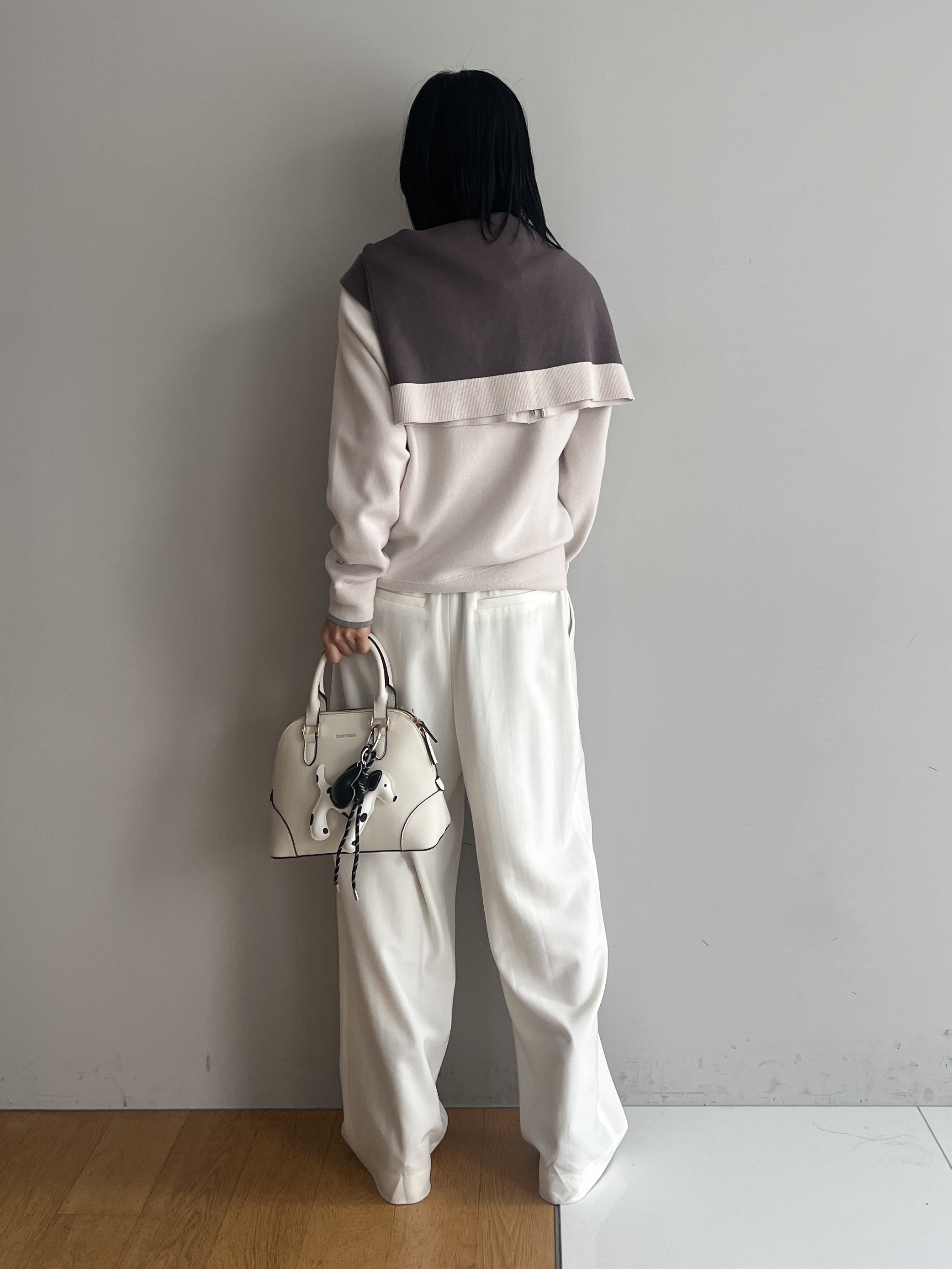 misaさんの「DRESSTERIOR｜【6色展開/マシンウォッシャブル】コットンカシミヤニット」を使ったコーディネート