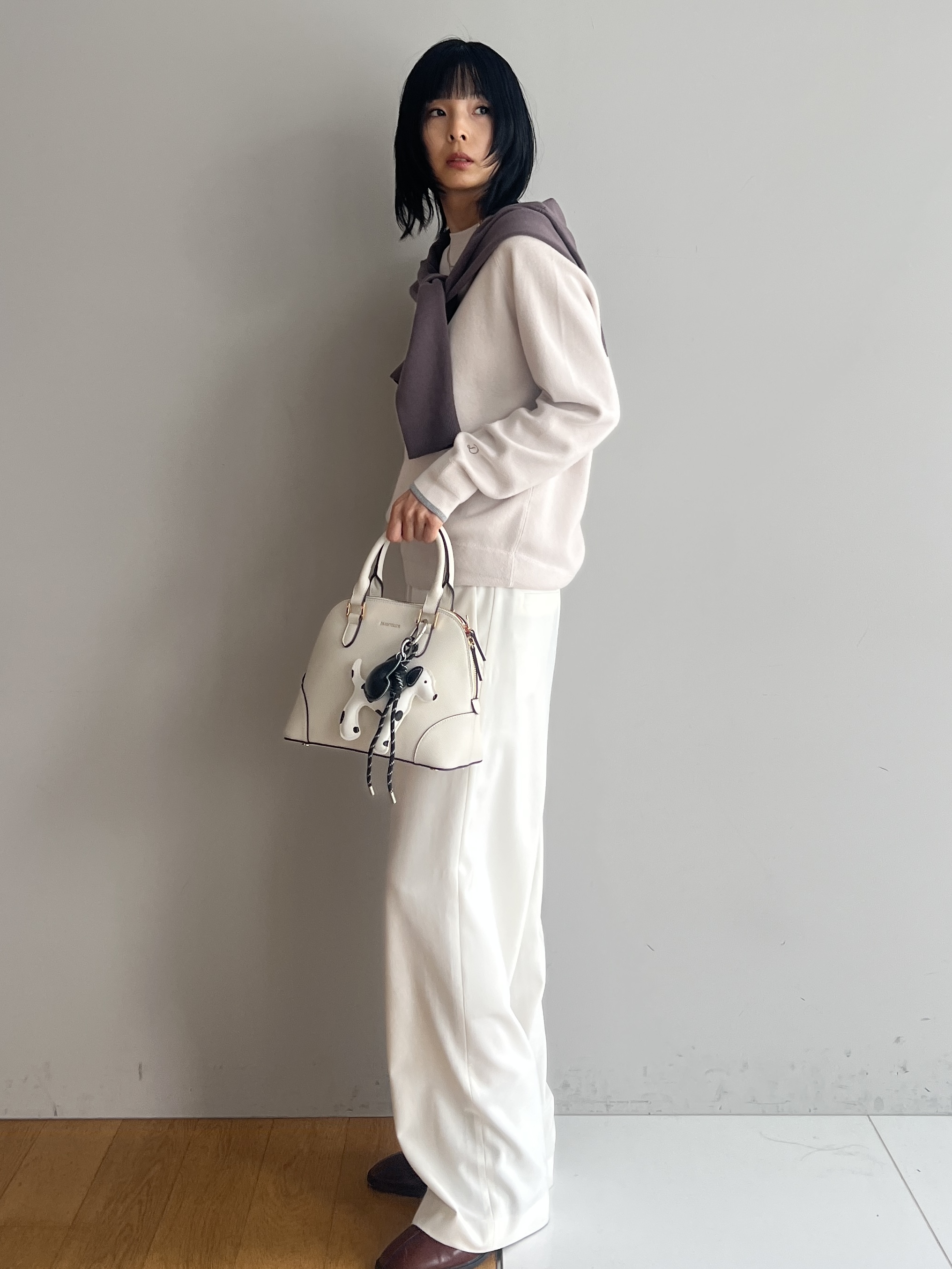 misaさんの「DRESSTERIOR｜【6色展開/マシンウォッシャブル】コットンカシミヤニット」を使ったコーディネート