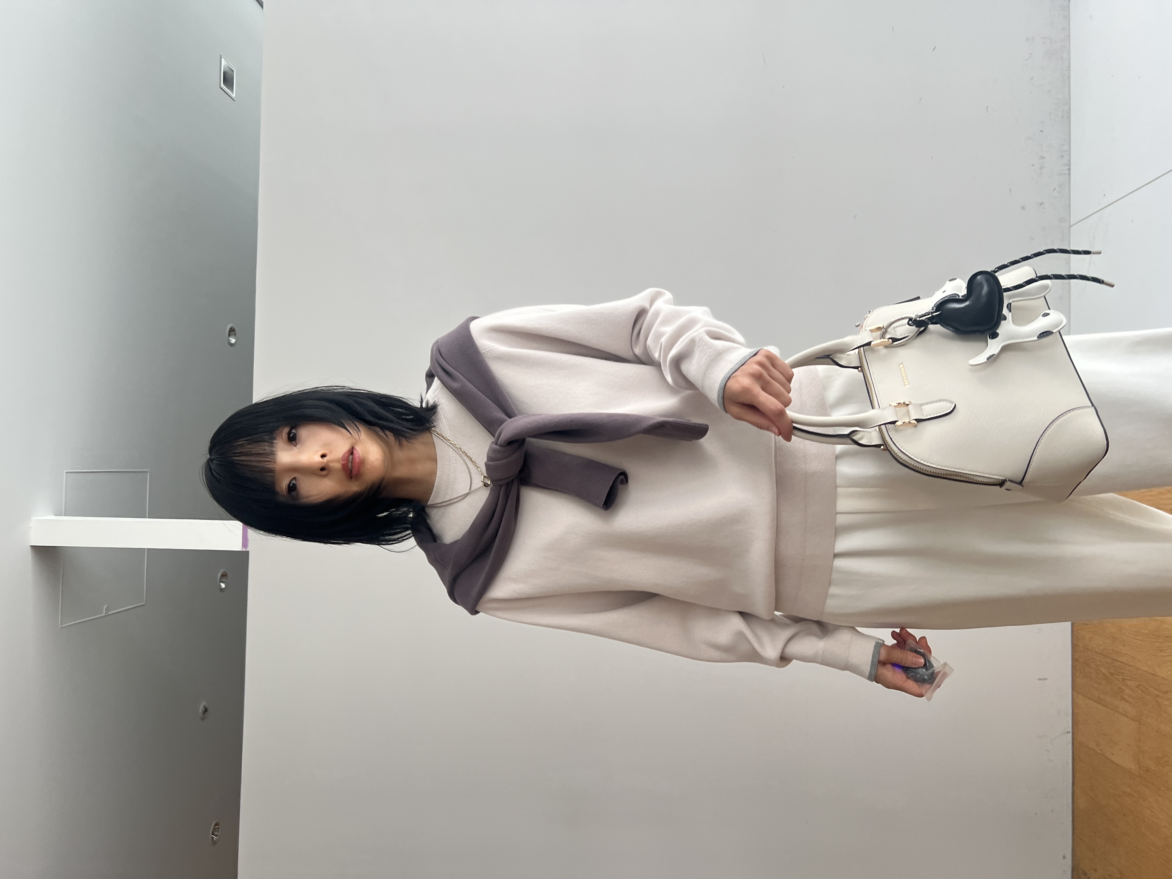 misaさんの「DRESSTERIOR｜【6色展開/マシンウォッシャブル】コットンカシミヤニット」を使ったコーディネート