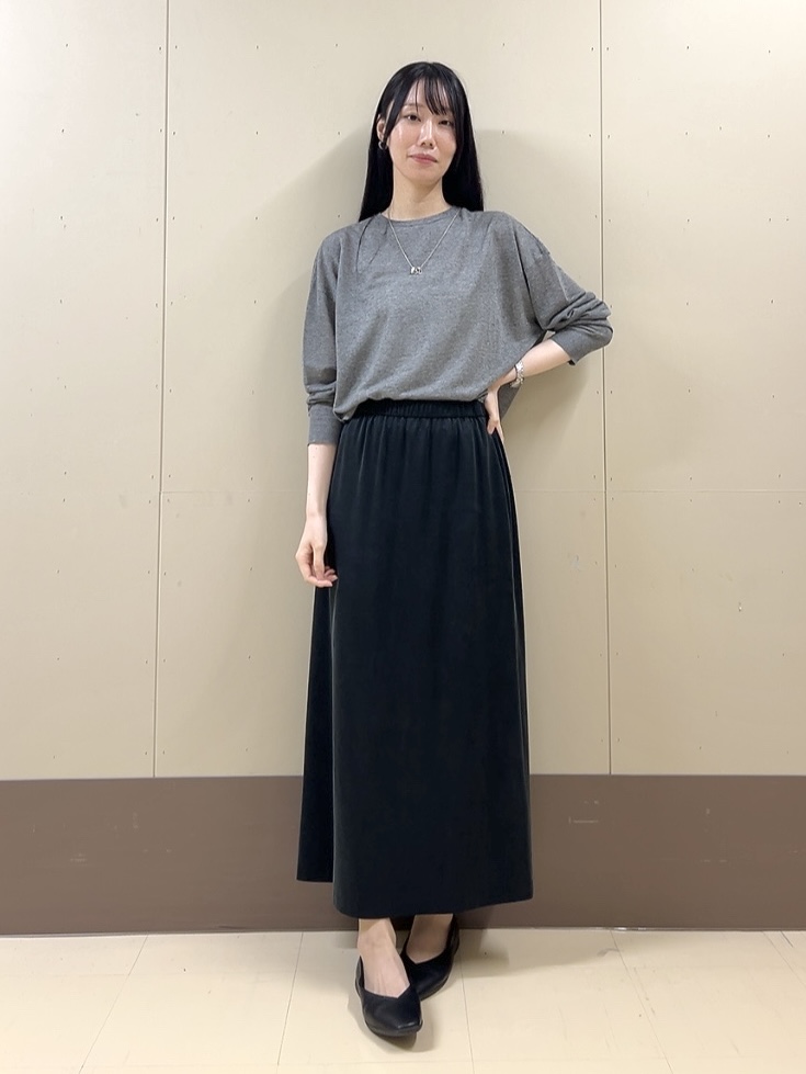 sechiさんの「UNTITLED｜【アンサンブル可/秋羽織り/シアー】前後2WAYカーディガン」を使ったコーディネート