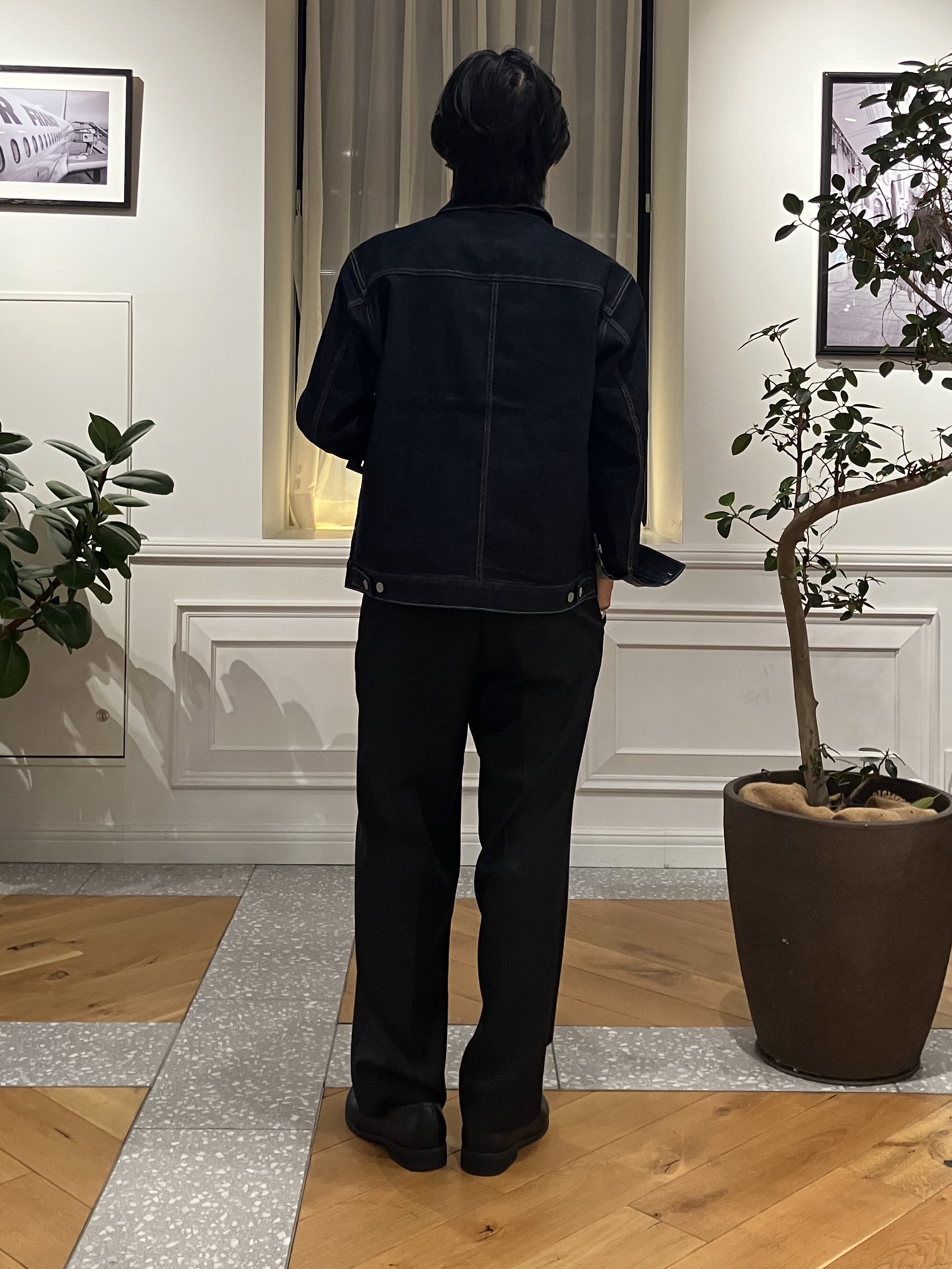 junyaさんの「DRESSTERIOR｜KAIHARA denim トラッカージャケット」を使ったコーディネート