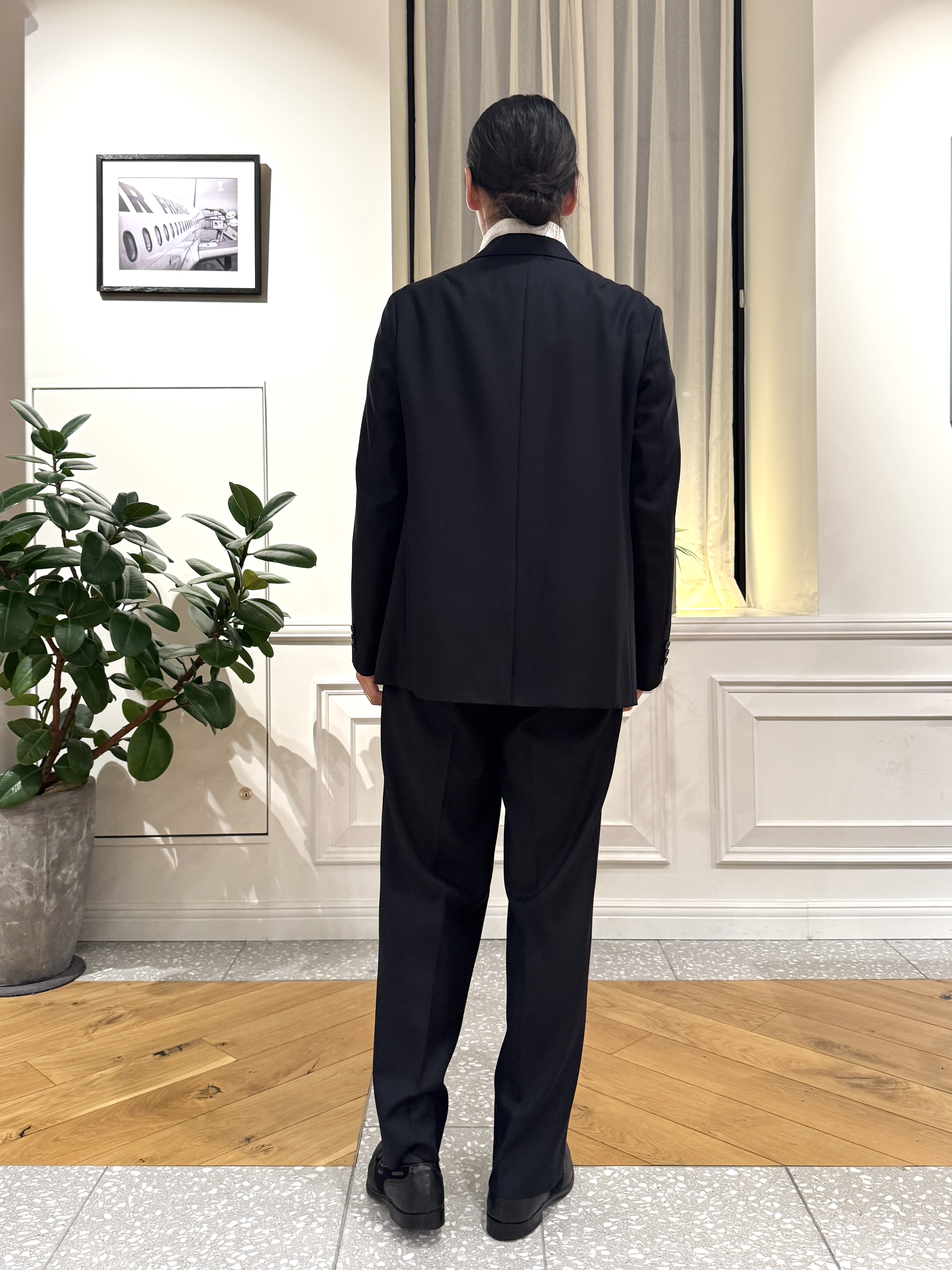 kawarataniさんの「DRESSTERIOR｜【セットアップ可】イージーケア ウールブレンドジャケット」を使ったコーディネート