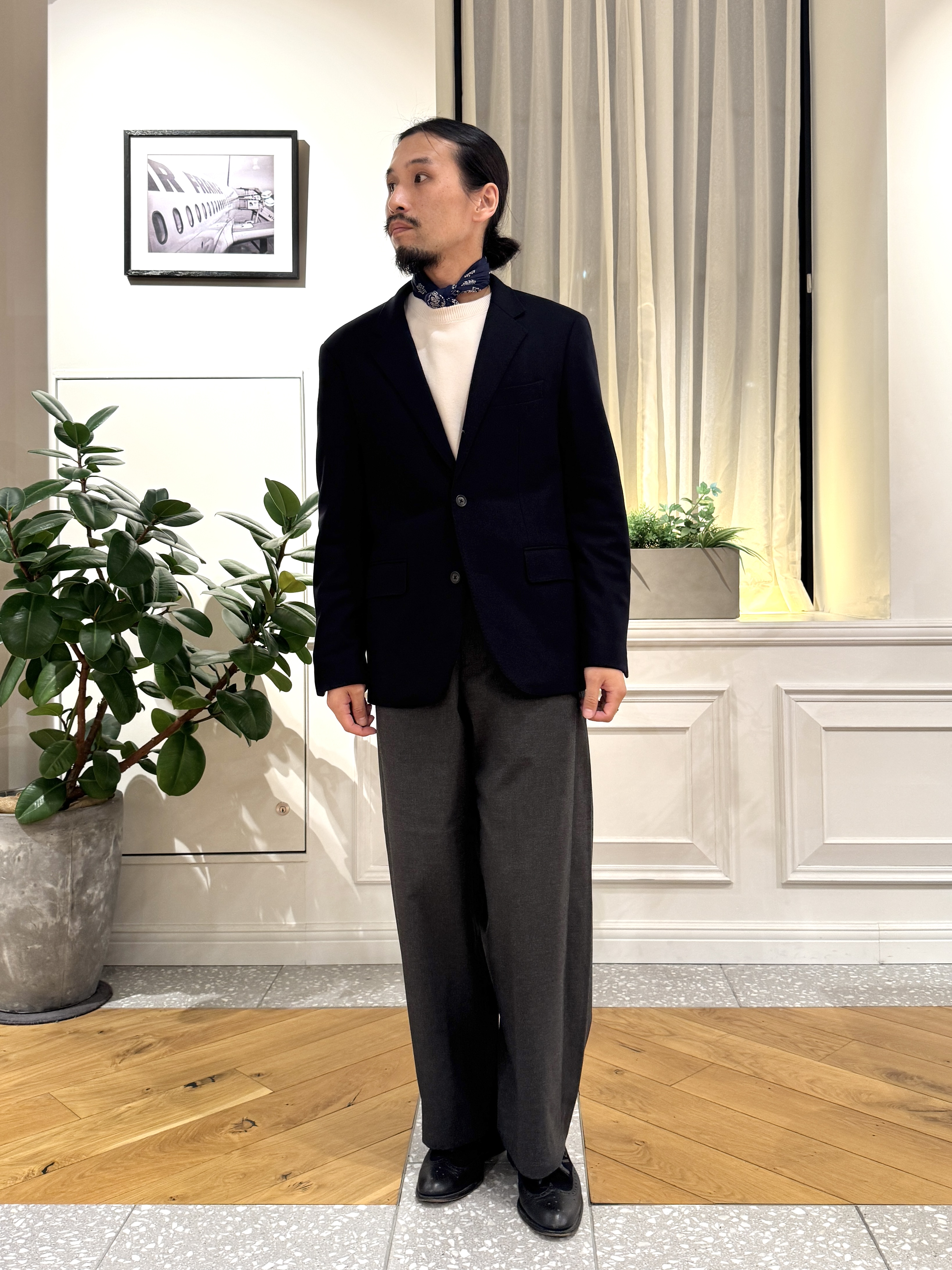 kawarataniさんの「DRESSTERIOR｜【干場義雅&times;MOVB&times;DRESSTERIOR】トリプルコラボ ジャケット」を使ったコーディネート