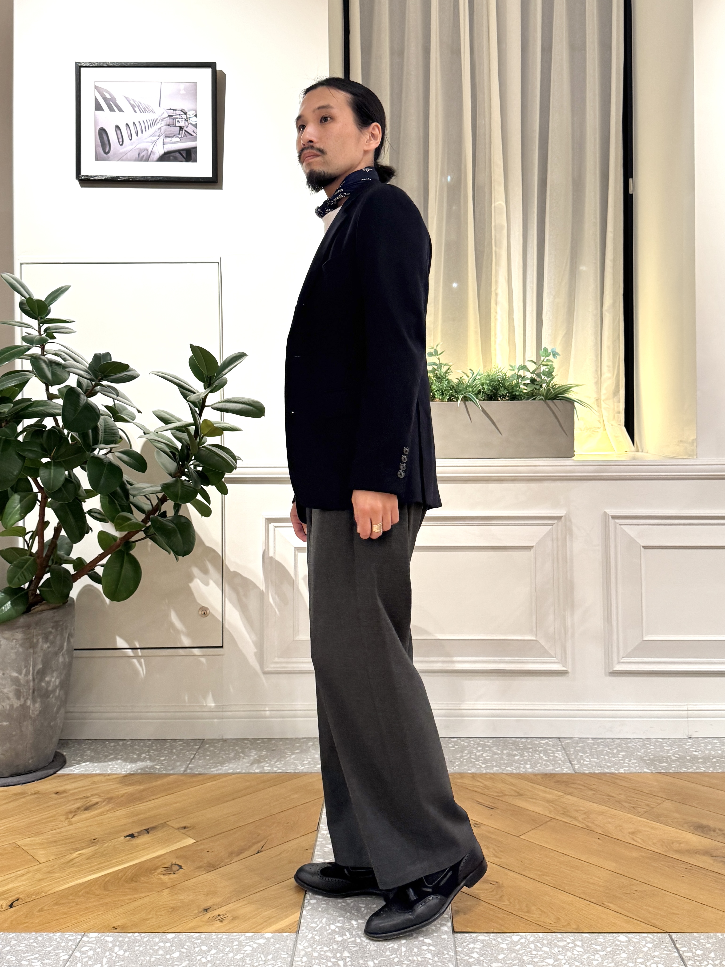 kawarataniさんの「DRESSTERIOR｜【干場義雅&times;MOVB&times;DRESSTERIOR】トリプルコラボ ジャケット」を使ったコーディネート
