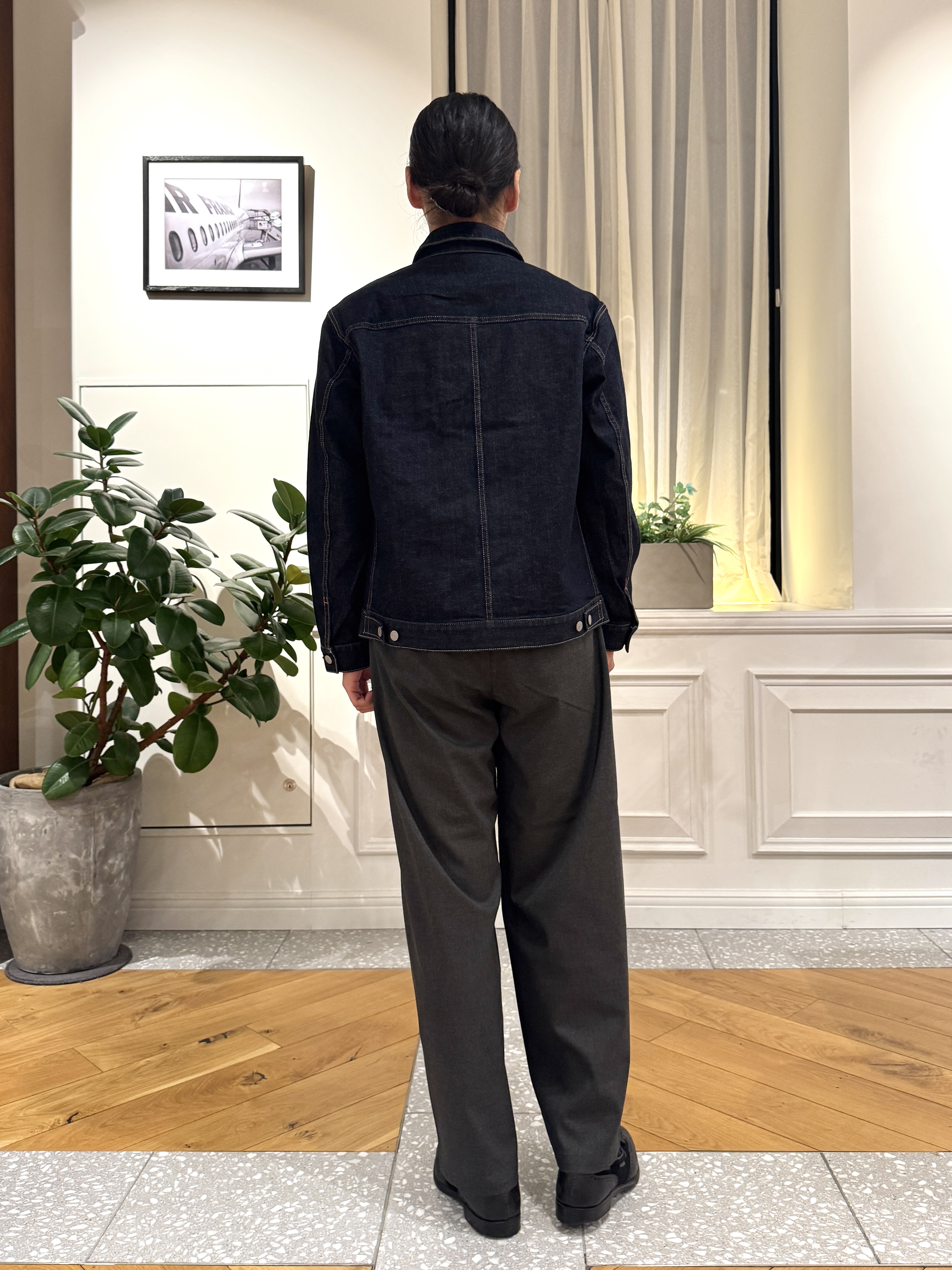 kawarataniさんの「DRESSTERIOR｜KAIHARA denim トラッカージャケット」を使ったコーディネート