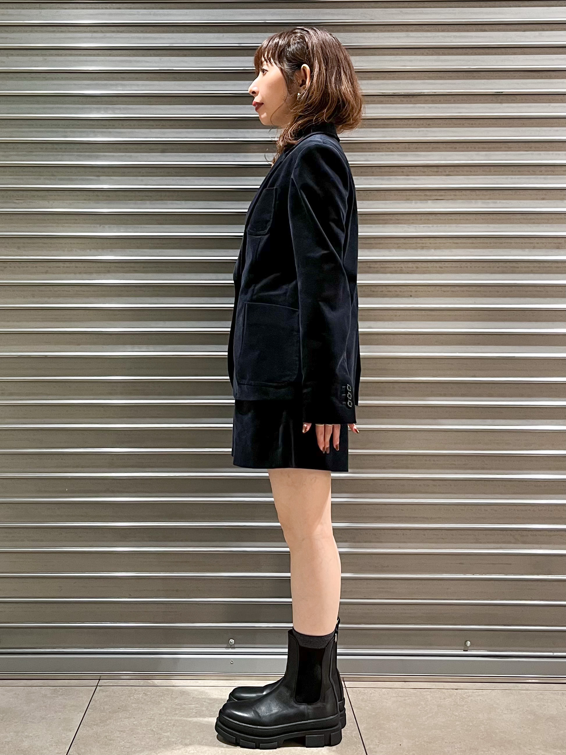 じゅんさんの「DRESSTERIOR｜【セットアップ可】ストレッチカルゼ ジャケット」を使ったコーディネート